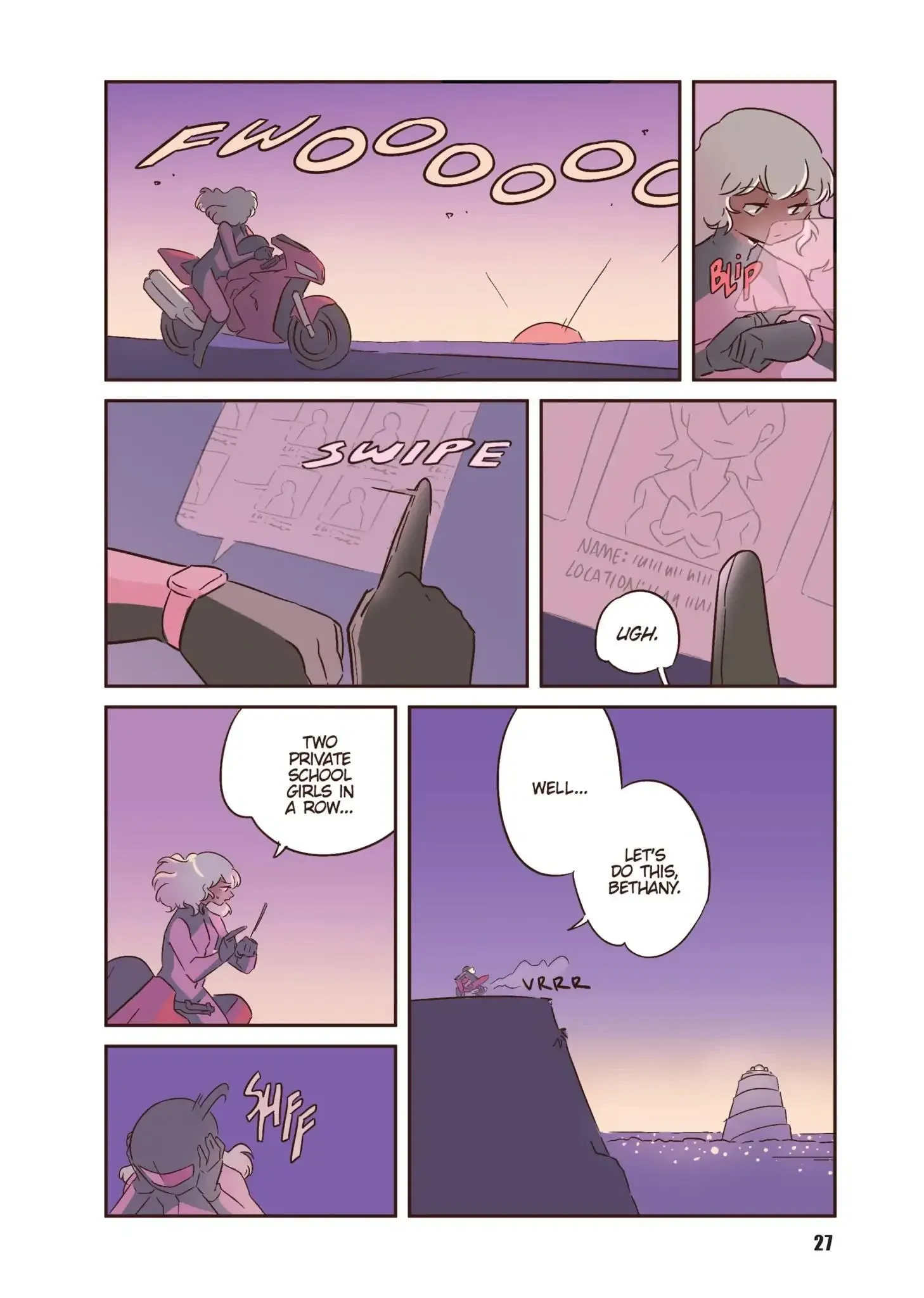 ROADQUEEN: Eternal Roadtrip to Love Chapter 0 page 28 - 