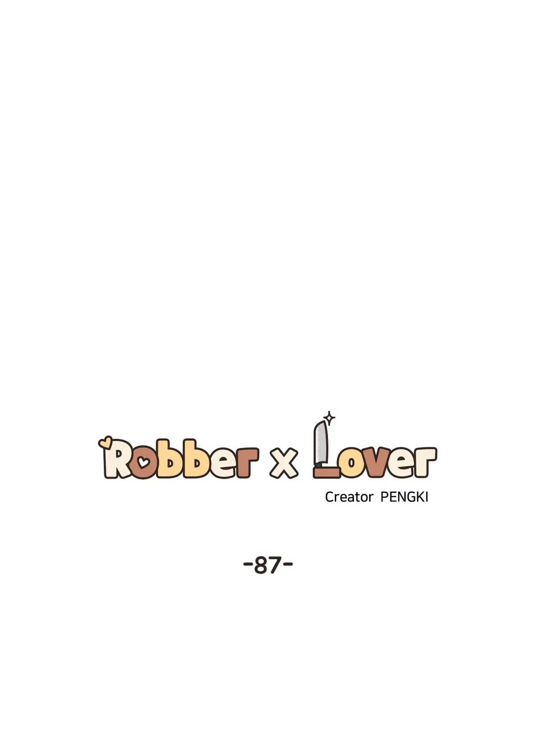 Robber X Lover Chapter 87 page 1 - 