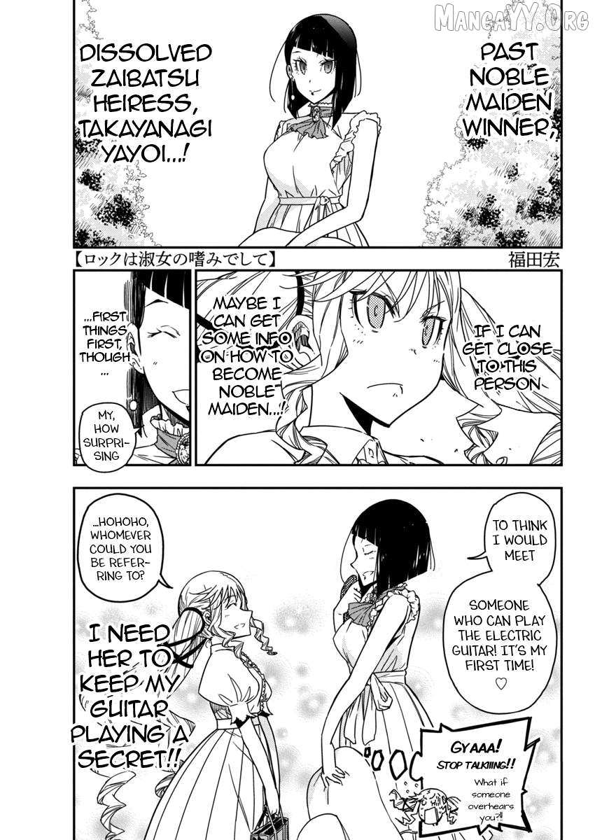 Rock wa Shukujo no Tashinami de shite Chapter 22 page 2 - 