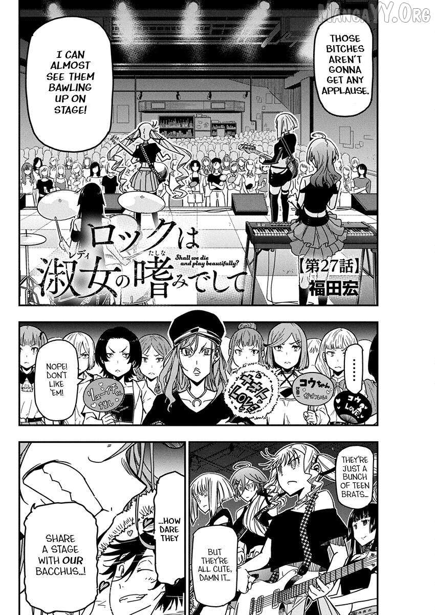 Rock wa Shukujo no Tashinami de shite Chapter 27 page 2 - 