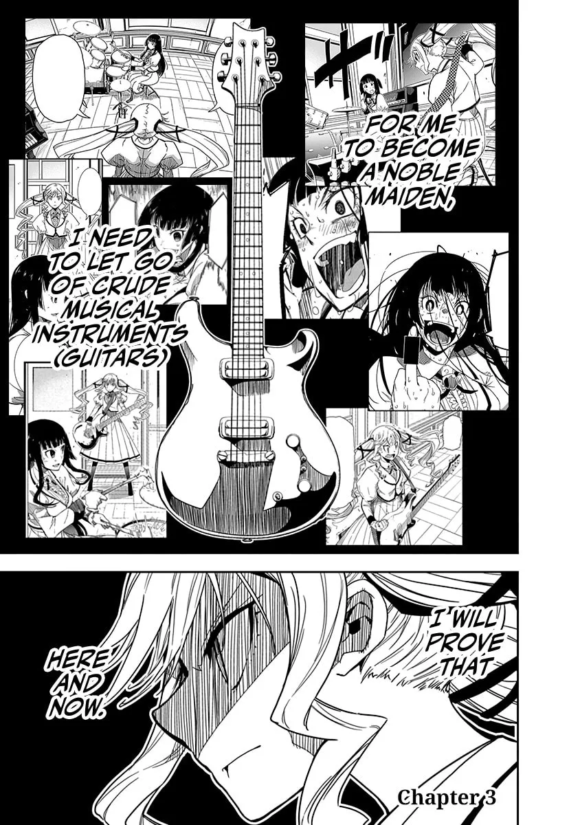 Rock wa Shukujo no Tashinami de shite Chapter 3 page 1 - 