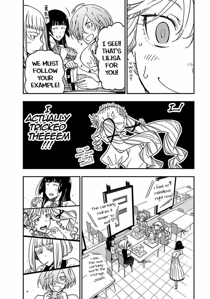 Rock wa Shukujo no Tashinami de shite Chapter 31 page 21 - 