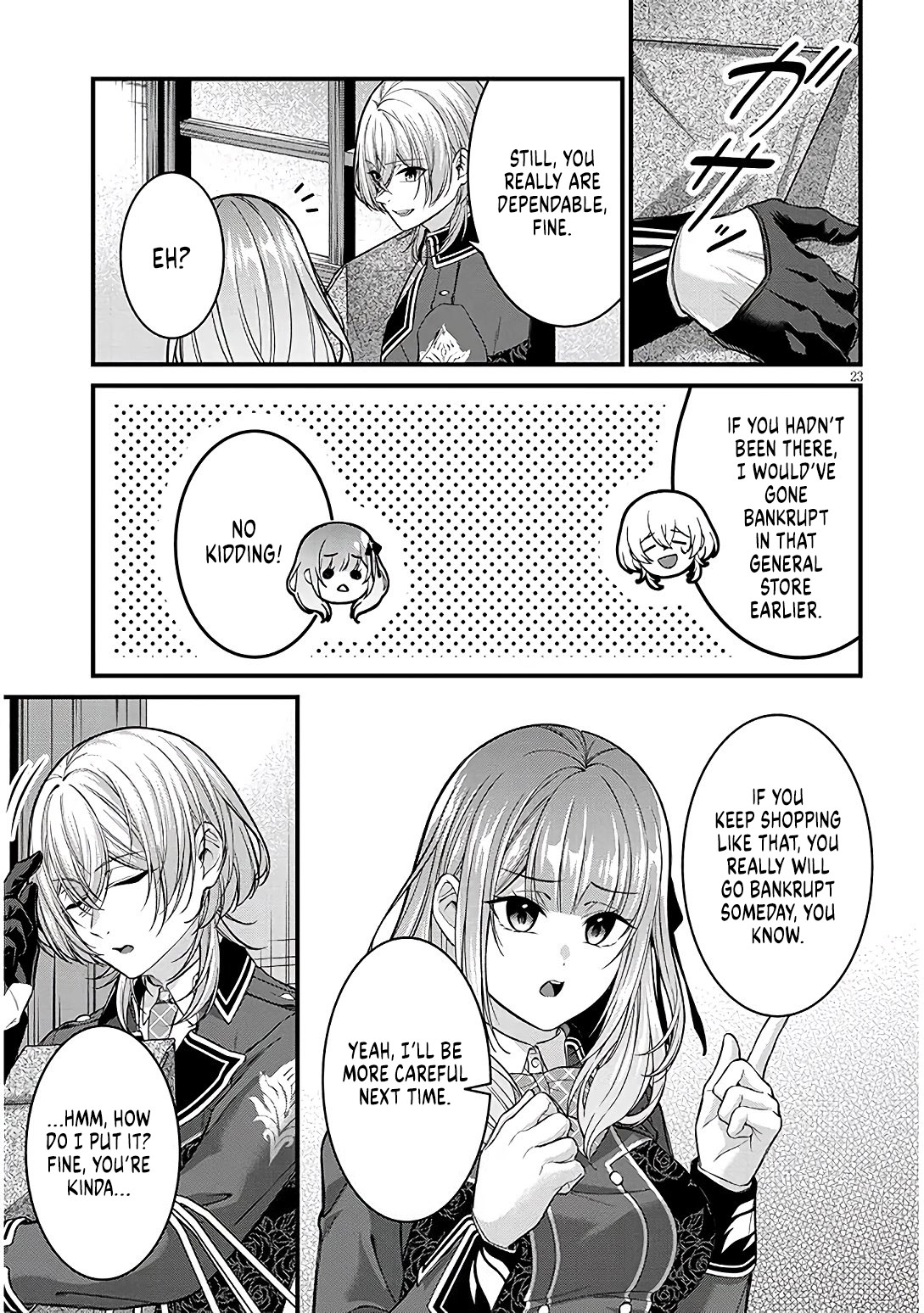 Rojiura de Hirotta Onnanoko ga Bad End-go no Otome Game no Heroine Datta Ken Chapter 6 page 23 - 