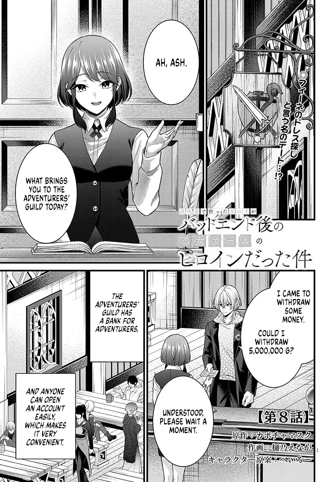 Rojiura de Hirotta Onnanoko ga Bad End-go no Otome Game no Heroine Datta Ken Chapter 8 page 1 - 