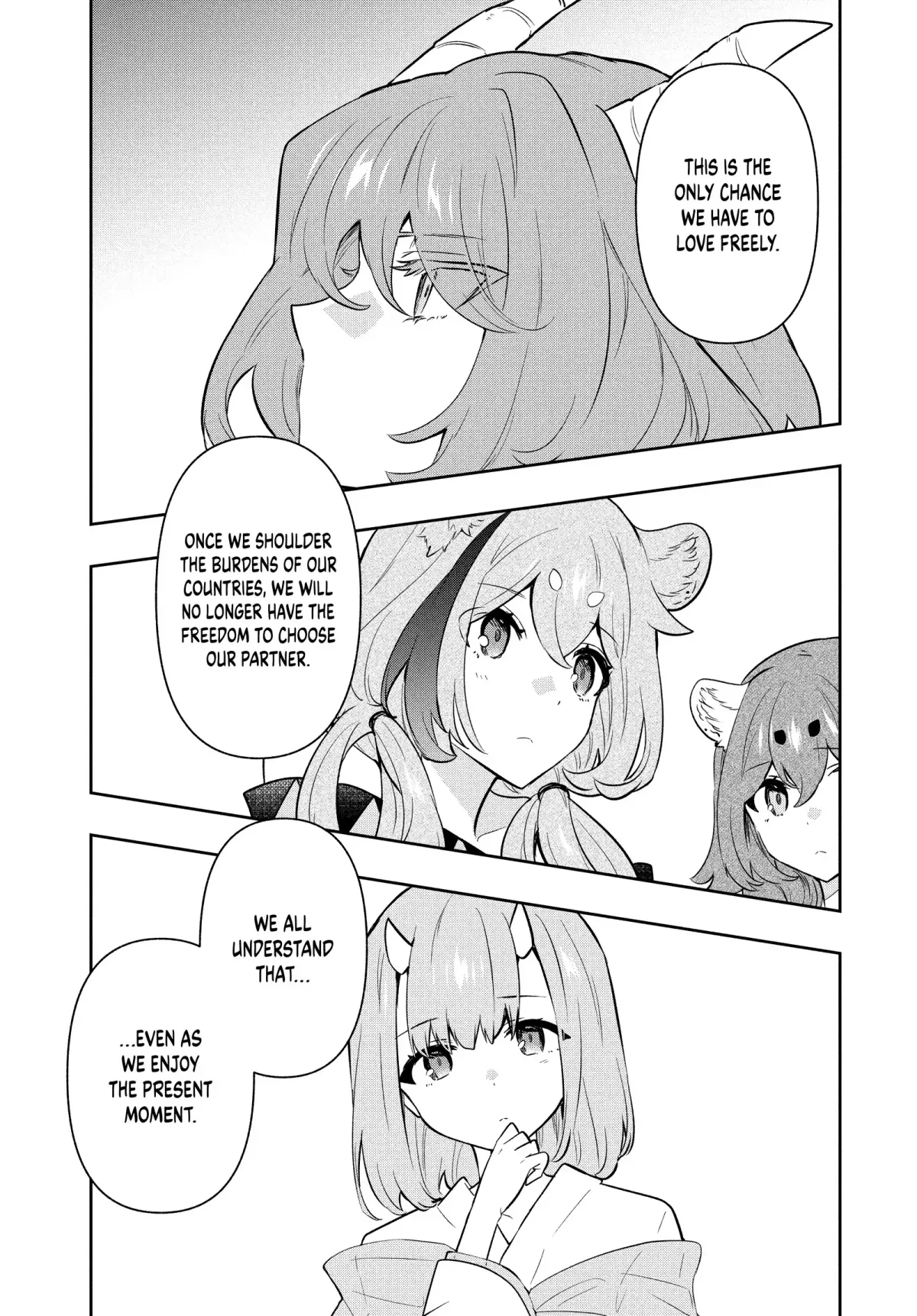 Roku-Hime Wa Kami Goei Ni Koi Wo Suru: Saikyou No Shugo Kishi, Tenseishite Mahou Gakuen Ni Iku Chapter 101 page 11 - 
