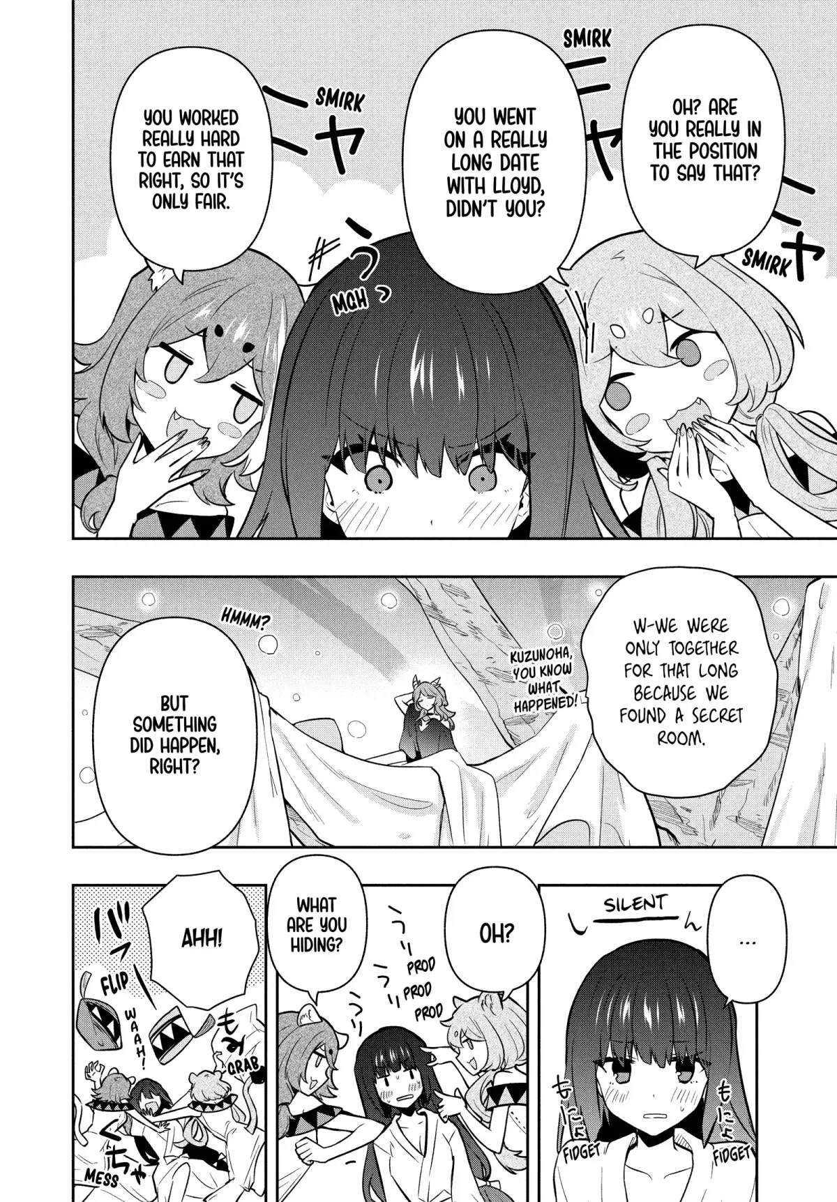 Roku-Hime Wa Kami Goei Ni Koi Wo Suru: Saikyou No Shugo Kishi, Tenseishite Mahou Gakuen Ni Iku Chapter 101 page 8 - 