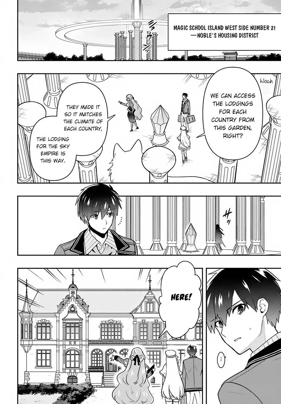 Roku-Hime Wa Kami Goei Ni Koi Wo Suru: Saikyou No Shugo Kishi, Tenseishite Mahou Gakuen Ni Iku Chapter 13 page 11 - 