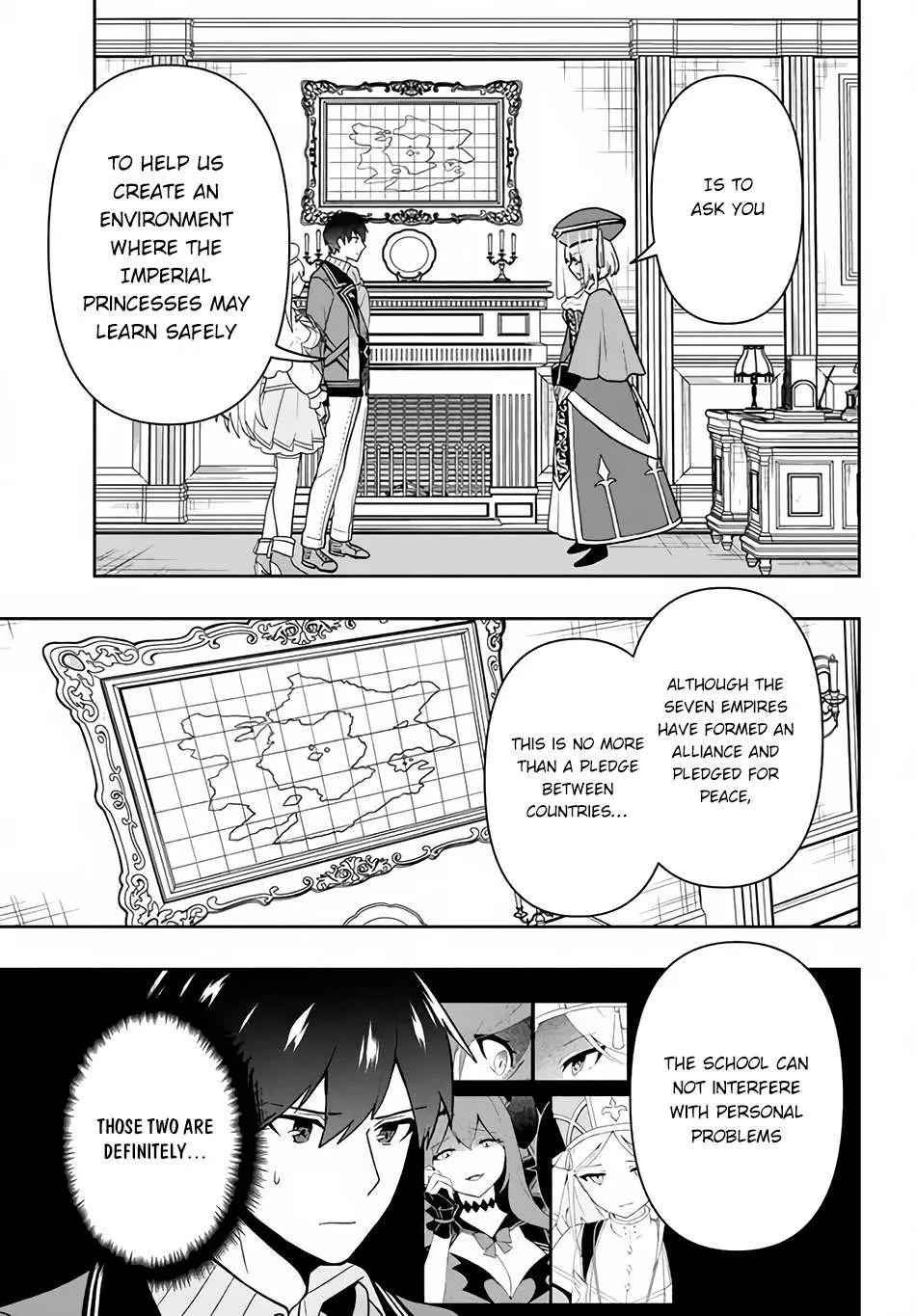 Roku-Hime Wa Kami Goei Ni Koi Wo Suru: Saikyou No Shugo Kishi, Tenseishite Mahou Gakuen Ni Iku Chapter 13 page 4 - 