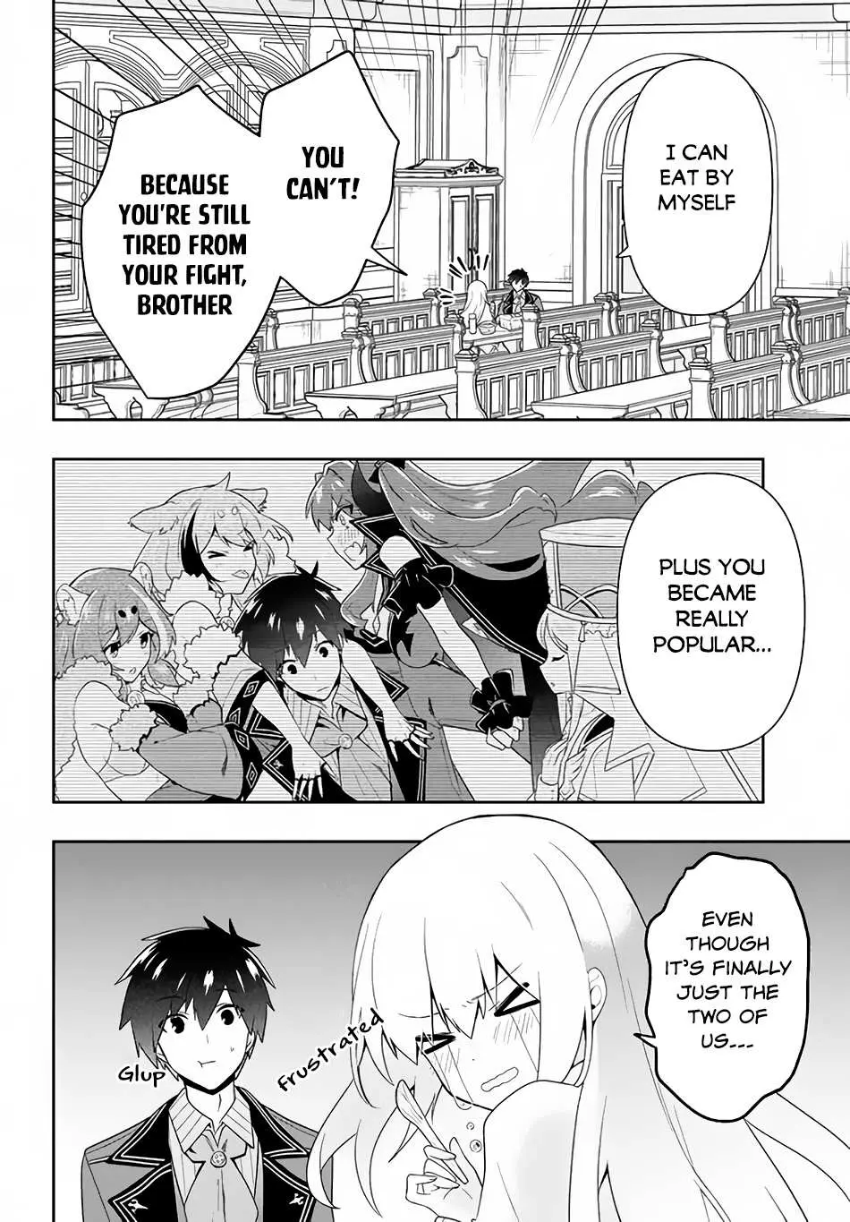 Roku-Hime Wa Kami Goei Ni Koi Wo Suru: Saikyou No Shugo Kishi, Tenseishite Mahou Gakuen Ni Iku Chapter 20 page 13 - 