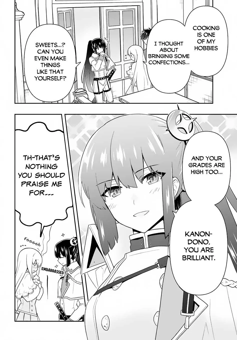 Roku-Hime Wa Kami Goei Ni Koi Wo Suru: Saikyou No Shugo Kishi, Tenseishite Mahou Gakuen Ni Iku Chapter 20 page 17 - 