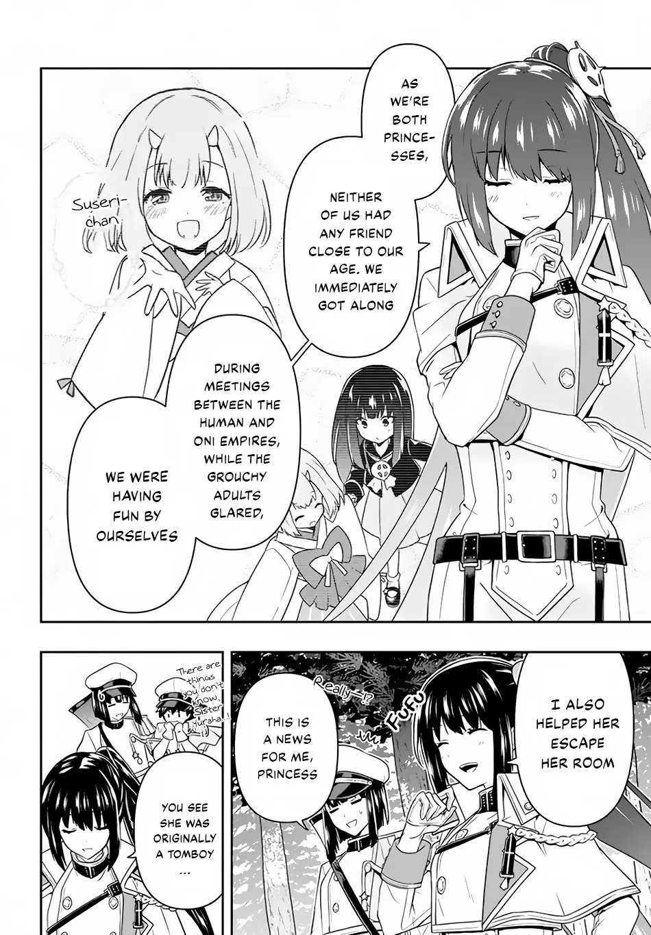 Roku-Hime Wa Kami Goei Ni Koi Wo Suru: Saikyou No Shugo Kishi, Tenseishite Mahou Gakuen Ni Iku Chapter 21 page 5 - 