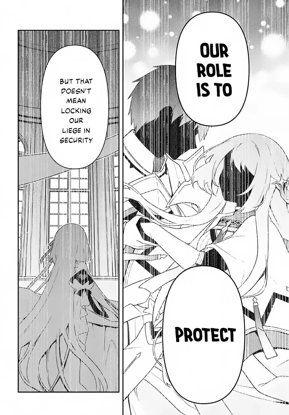 Roku-Hime Wa Kami Goei Ni Koi Wo Suru: Saikyou No Shugo Kishi, Tenseishite Mahou Gakuen Ni Iku Chapter 22 page 13 - 