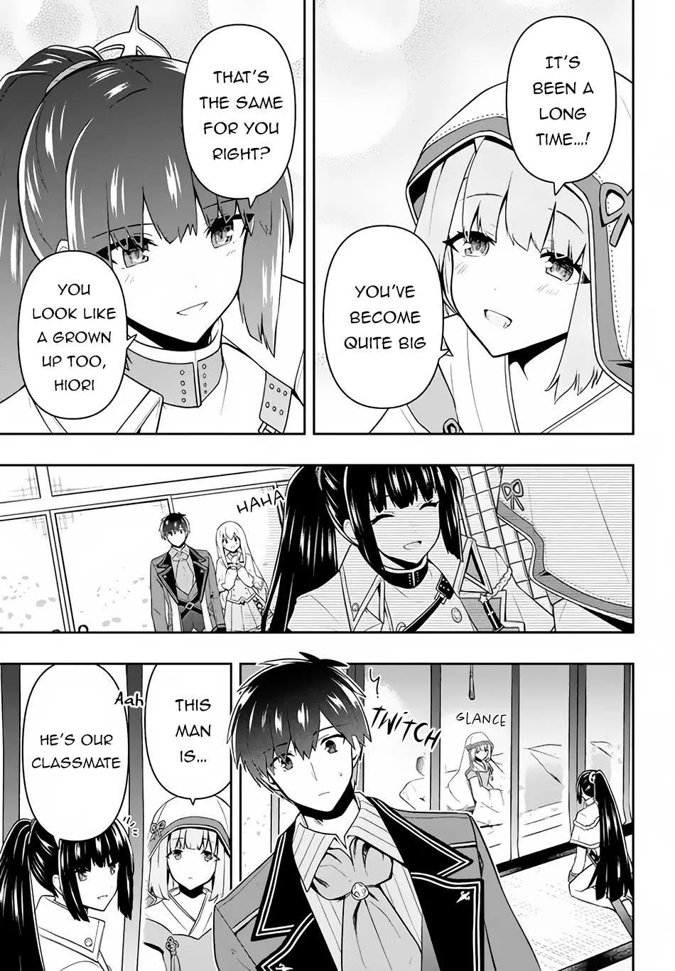 Roku-Hime Wa Kami Goei Ni Koi Wo Suru: Saikyou No Shugo Kishi, Tenseishite Mahou Gakuen Ni Iku Chapter 23 page 4 - 