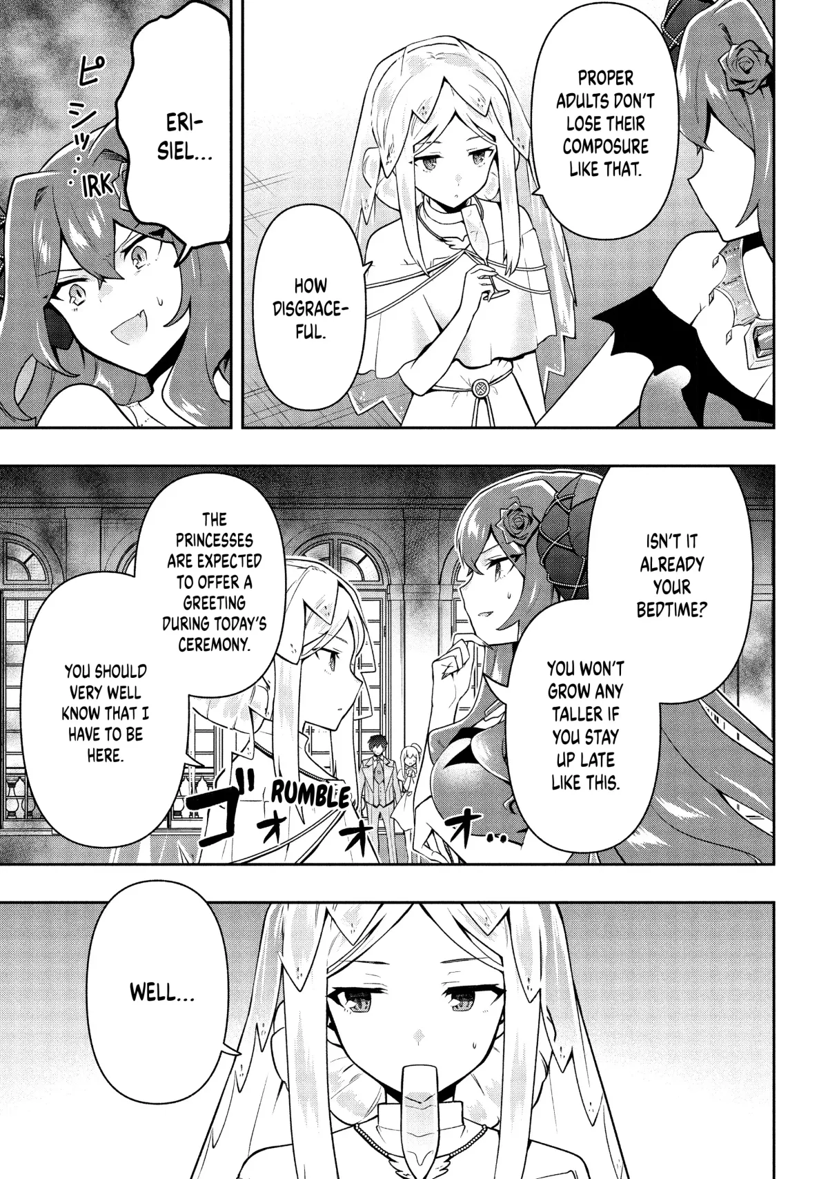 Roku-Hime Wa Kami Goei Ni Koi Wo Suru: Saikyou No Shugo Kishi, Tenseishite Mahou Gakuen Ni Iku Chapter 24 page 3 - 