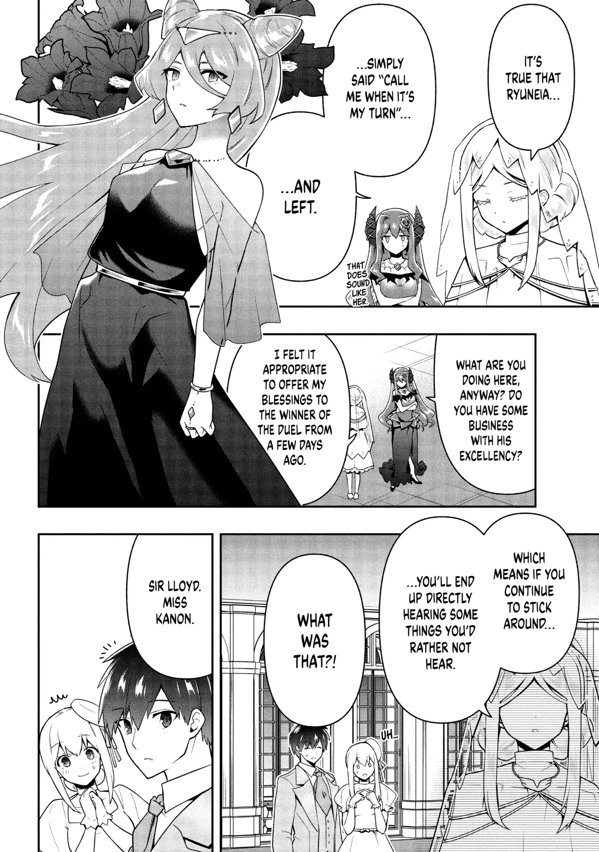 Roku-Hime Wa Kami Goei Ni Koi Wo Suru: Saikyou No Shugo Kishi, Tenseishite Mahou Gakuen Ni Iku Chapter 24 page 4 - 