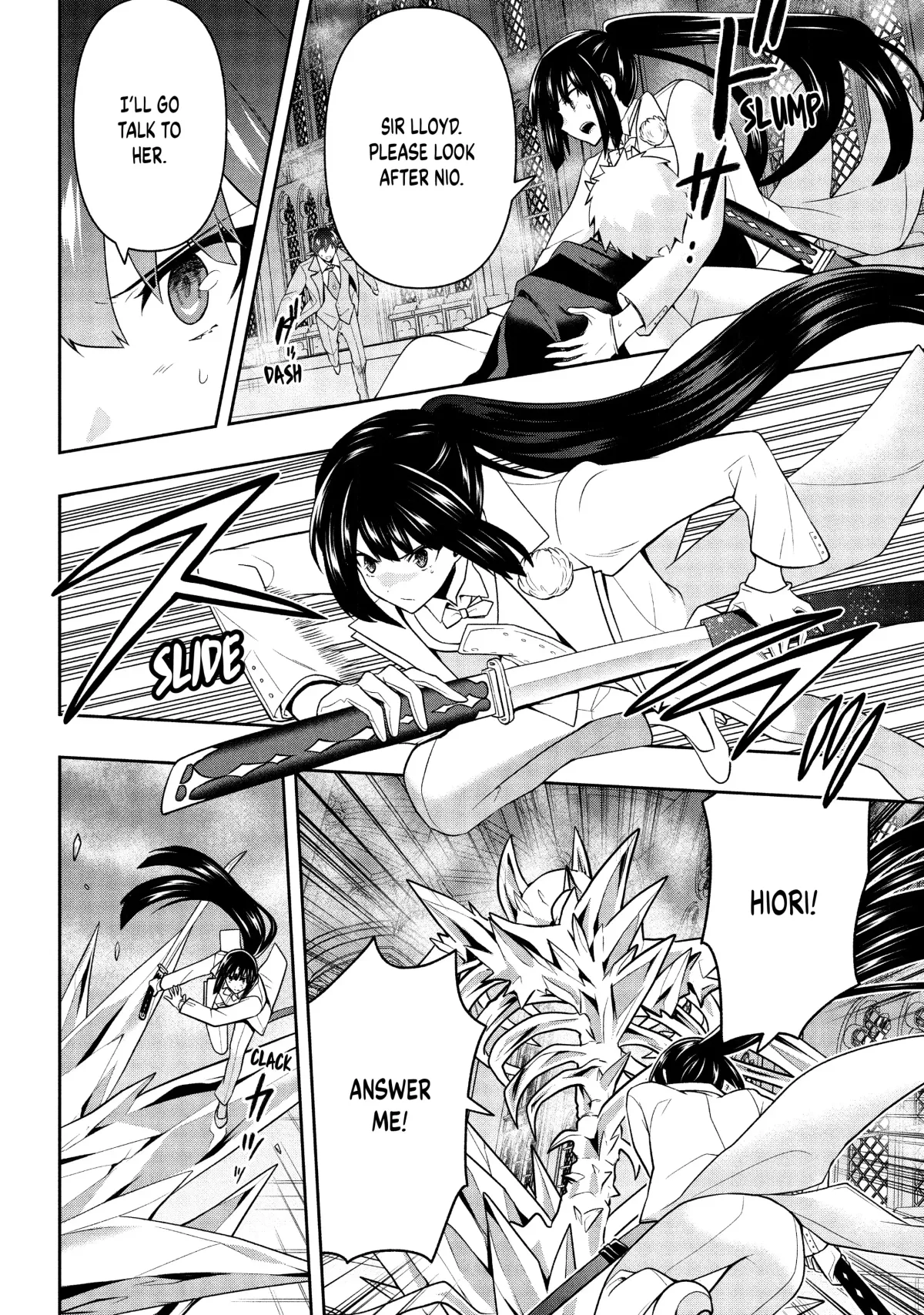 Roku-Hime Wa Kami Goei Ni Koi Wo Suru: Saikyou No Shugo Kishi, Tenseishite Mahou Gakuen Ni Iku Chapter 25 page 12 - 