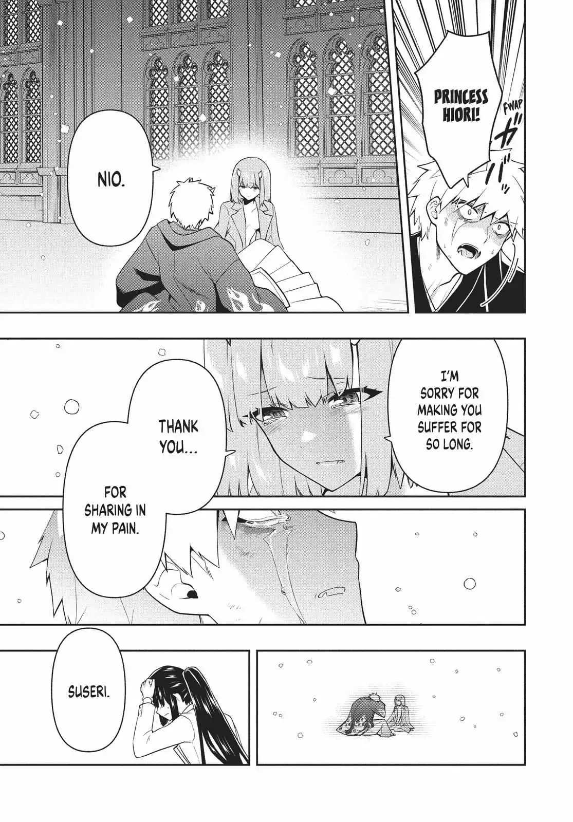 Roku-Hime Wa Kami Goei Ni Koi Wo Suru: Saikyou No Shugo Kishi, Tenseishite Mahou Gakuen Ni Iku Chapter 27 page 15 - 