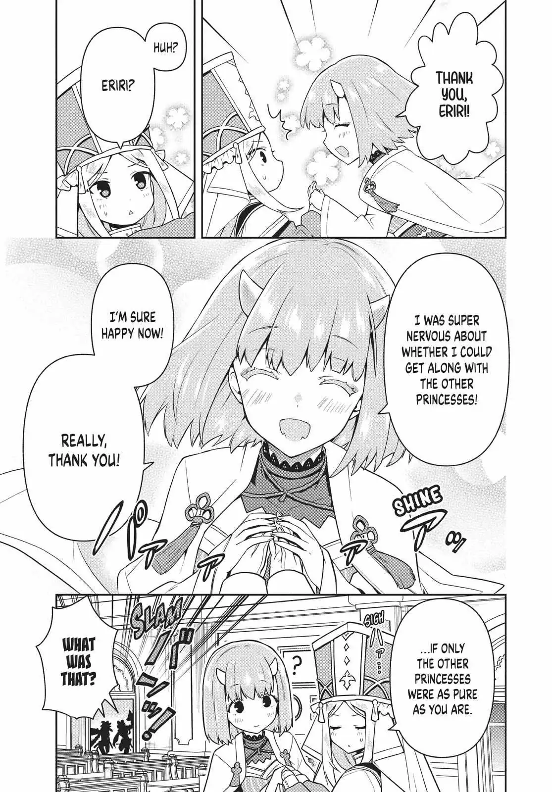 Roku-Hime Wa Kami Goei Ni Koi Wo Suru: Saikyou No Shugo Kishi, Tenseishite Mahou Gakuen Ni Iku Chapter 28 page 13 - 