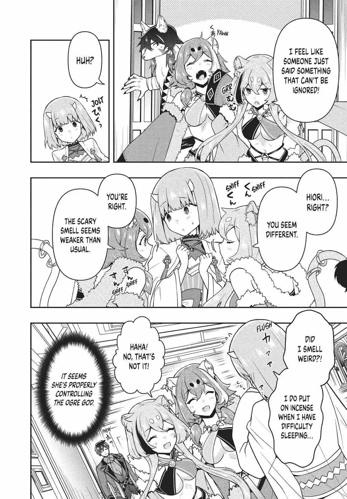Roku-Hime Wa Kami Goei Ni Koi Wo Suru: Saikyou No Shugo Kishi, Tenseishite Mahou Gakuen Ni Iku Chapter 28 page 14 - 
