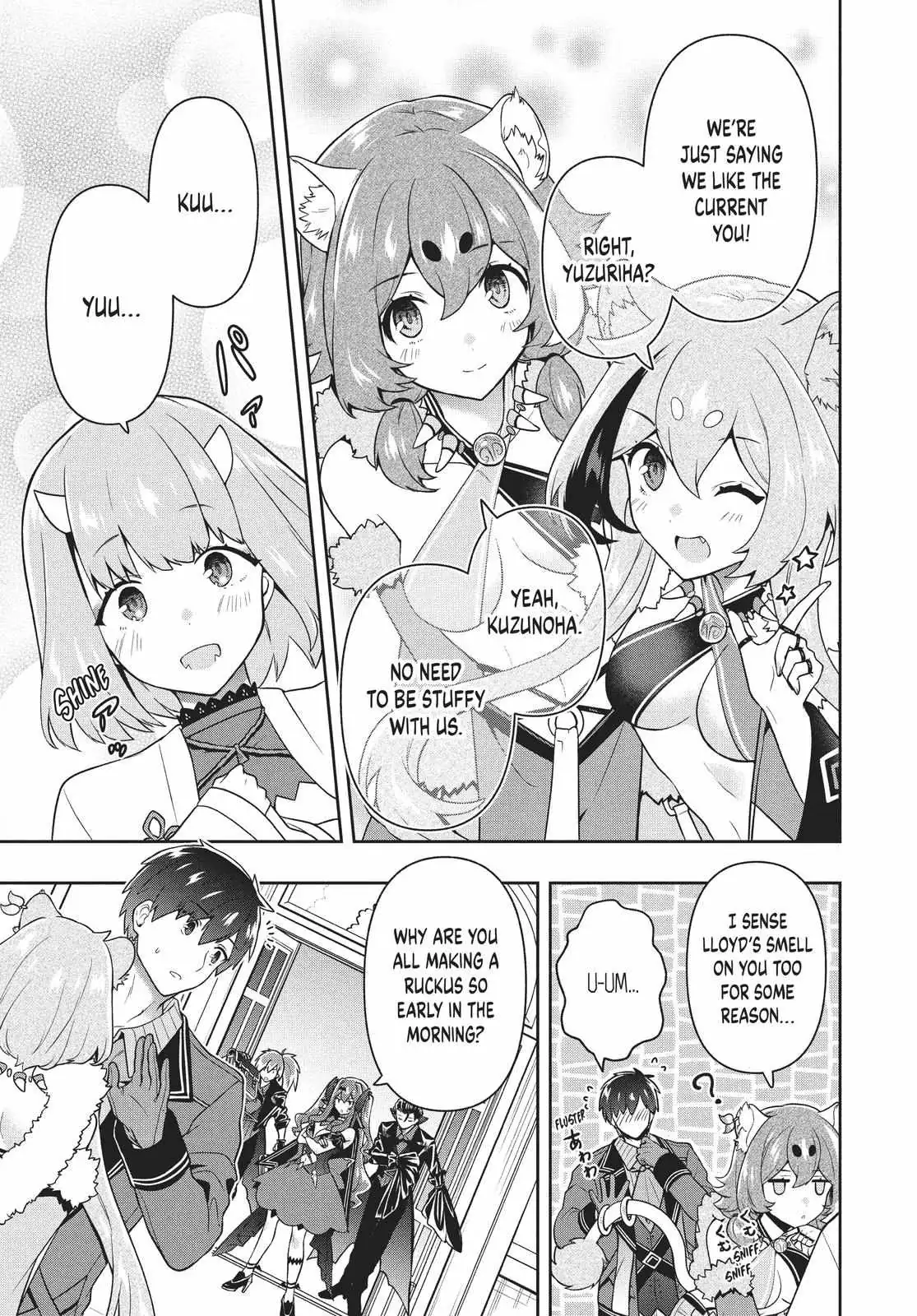 Roku-Hime Wa Kami Goei Ni Koi Wo Suru: Saikyou No Shugo Kishi, Tenseishite Mahou Gakuen Ni Iku Chapter 28 page 15 - 