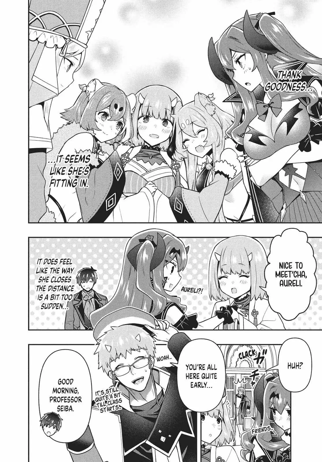Roku-Hime Wa Kami Goei Ni Koi Wo Suru: Saikyou No Shugo Kishi, Tenseishite Mahou Gakuen Ni Iku Chapter 28 page 16 - 
