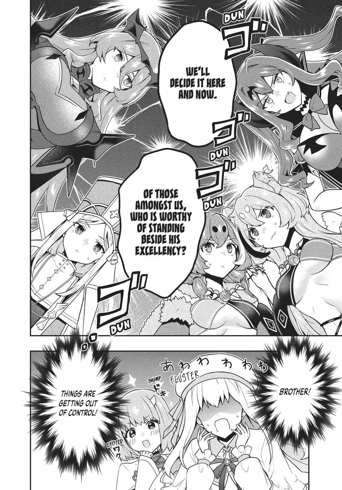 Roku-Hime Wa Kami Goei Ni Koi Wo Suru: Saikyou No Shugo Kishi, Tenseishite Mahou Gakuen Ni Iku Chapter 28 page 20 - 