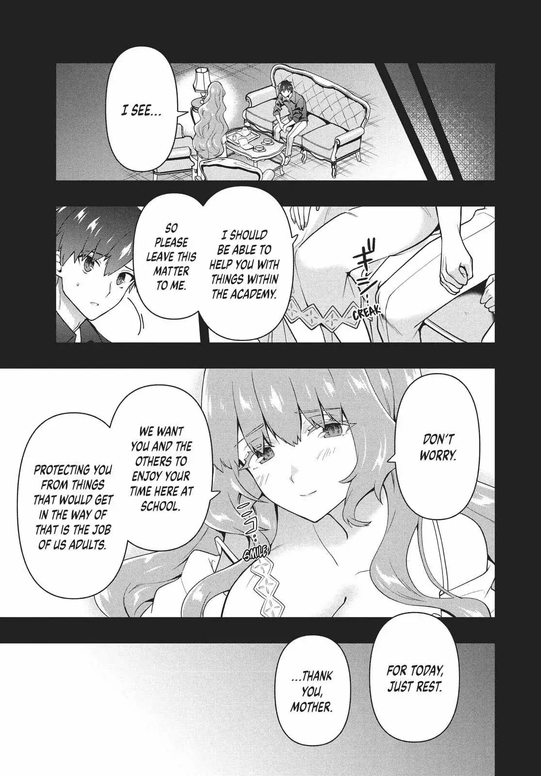 Roku-Hime Wa Kami Goei Ni Koi Wo Suru: Saikyou No Shugo Kishi, Tenseishite Mahou Gakuen Ni Iku Chapter 28 page 5 - 
