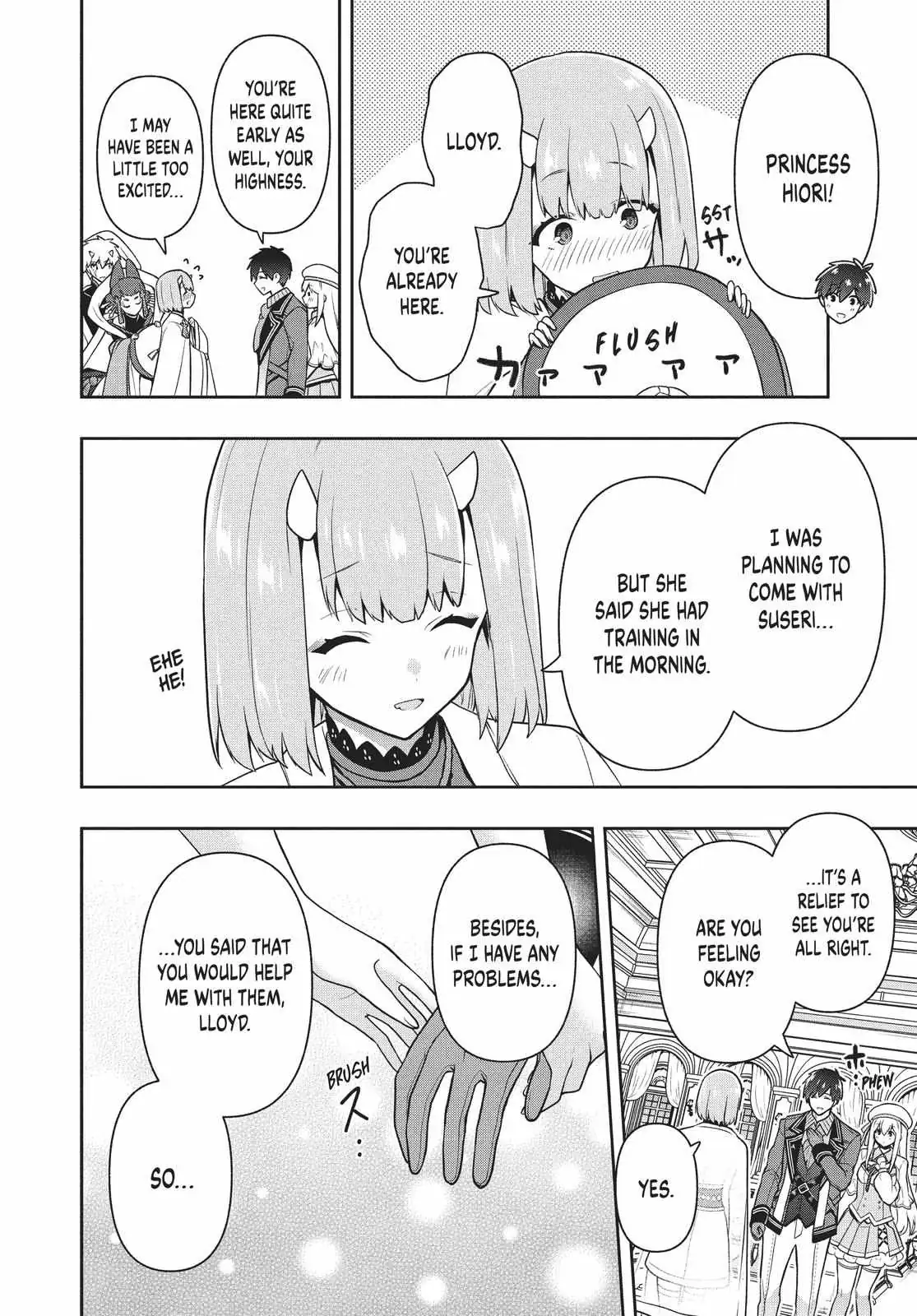 Roku-Hime Wa Kami Goei Ni Koi Wo Suru: Saikyou No Shugo Kishi, Tenseishite Mahou Gakuen Ni Iku Chapter 28 page 8 - 