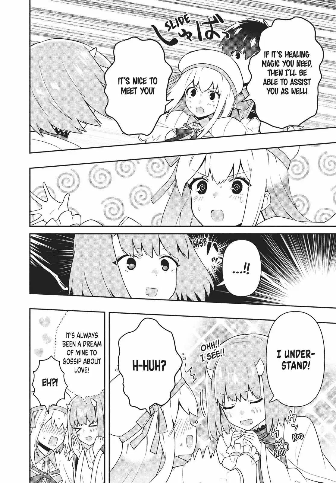 Roku-Hime Wa Kami Goei Ni Koi Wo Suru: Saikyou No Shugo Kishi, Tenseishite Mahou Gakuen Ni Iku Chapter 28 page 10 - 