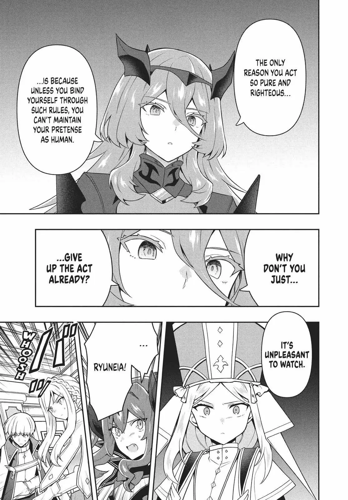 Roku-Hime Wa Kami Goei Ni Koi Wo Suru: Saikyou No Shugo Kishi, Tenseishite Mahou Gakuen Ni Iku Chapter 29 page 11 - 