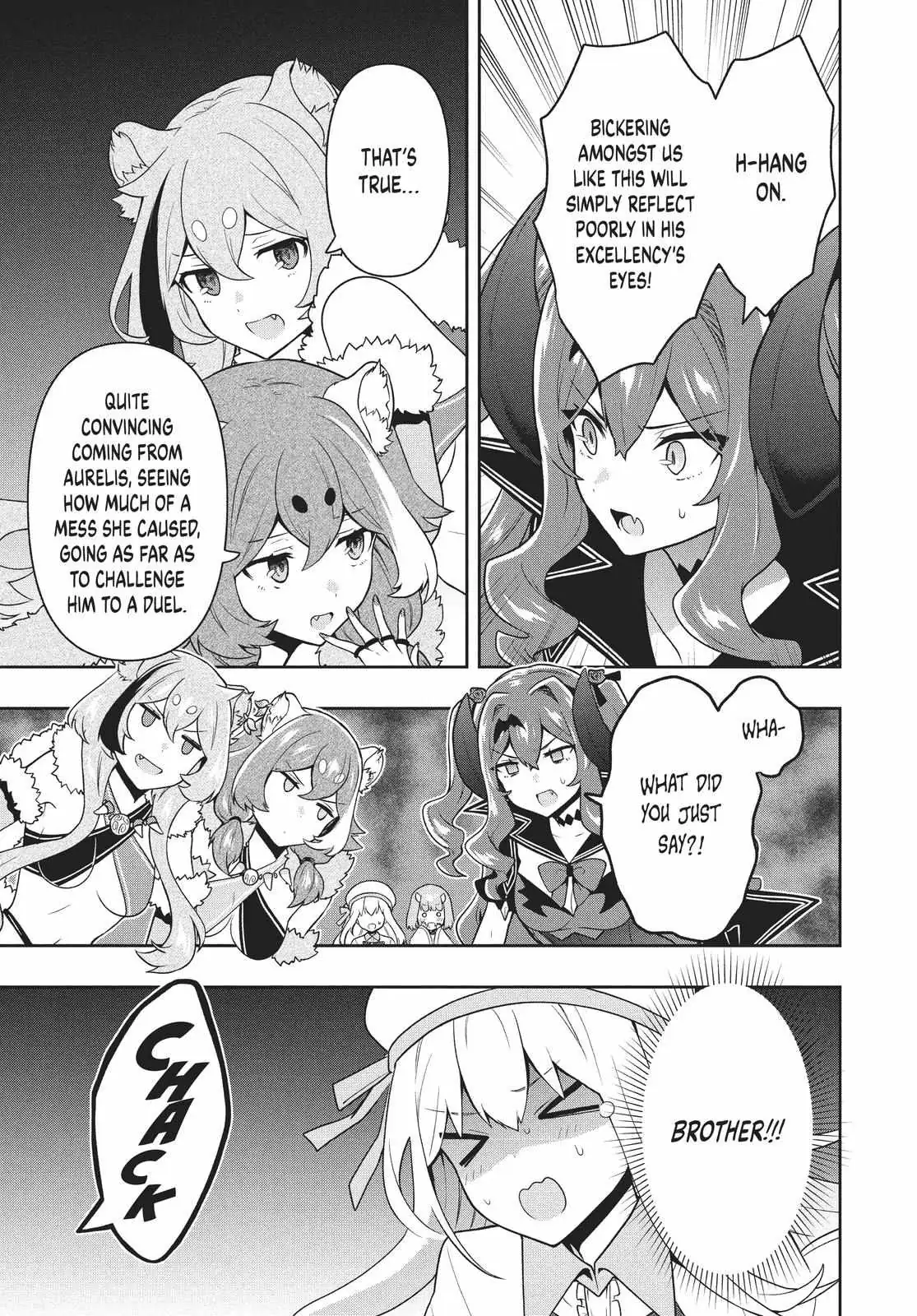 Roku-Hime Wa Kami Goei Ni Koi Wo Suru: Saikyou No Shugo Kishi, Tenseishite Mahou Gakuen Ni Iku Chapter 29 page 13 - 