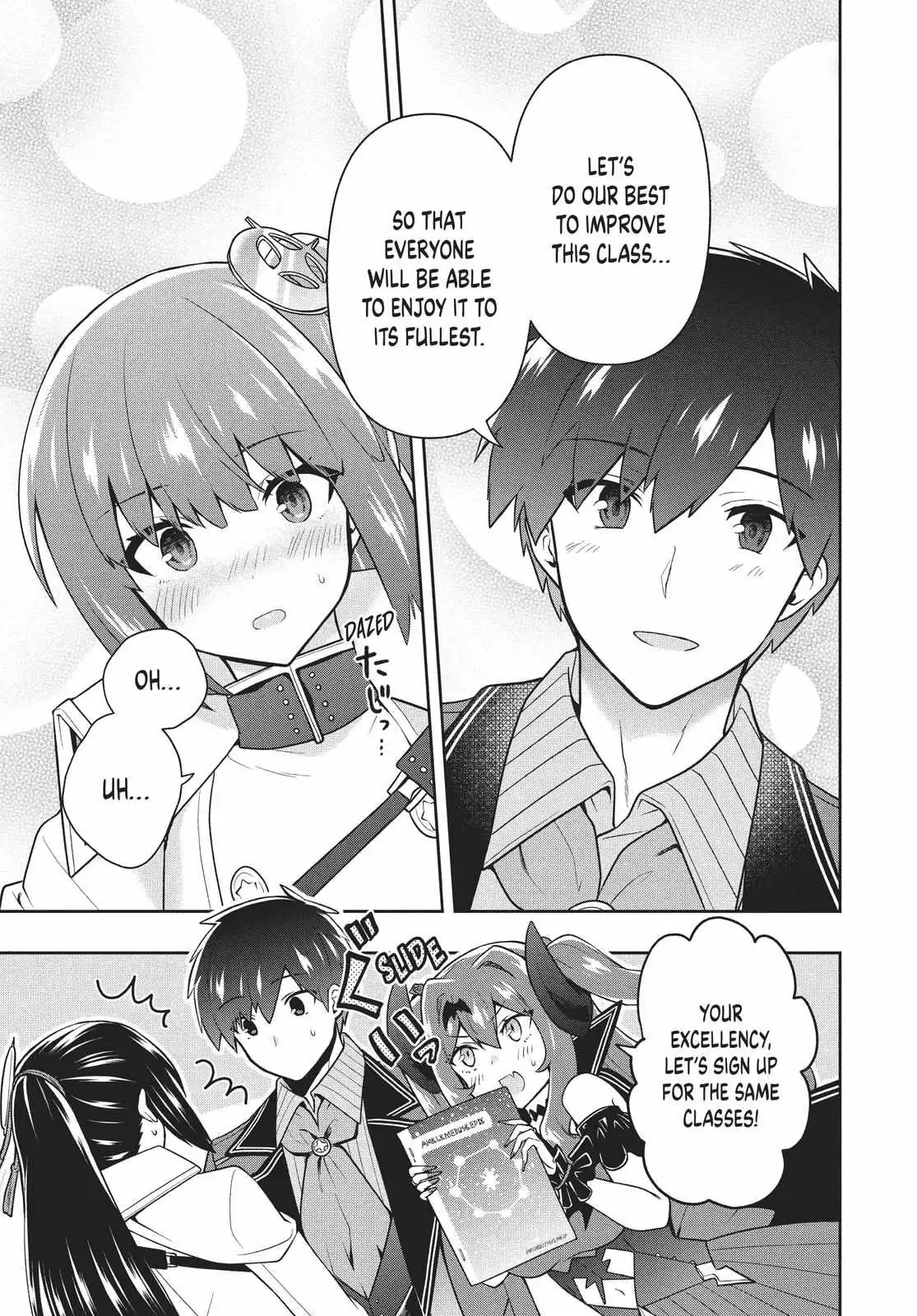 Roku-Hime Wa Kami Goei Ni Koi Wo Suru: Saikyou No Shugo Kishi, Tenseishite Mahou Gakuen Ni Iku Chapter 29 page 19 - 