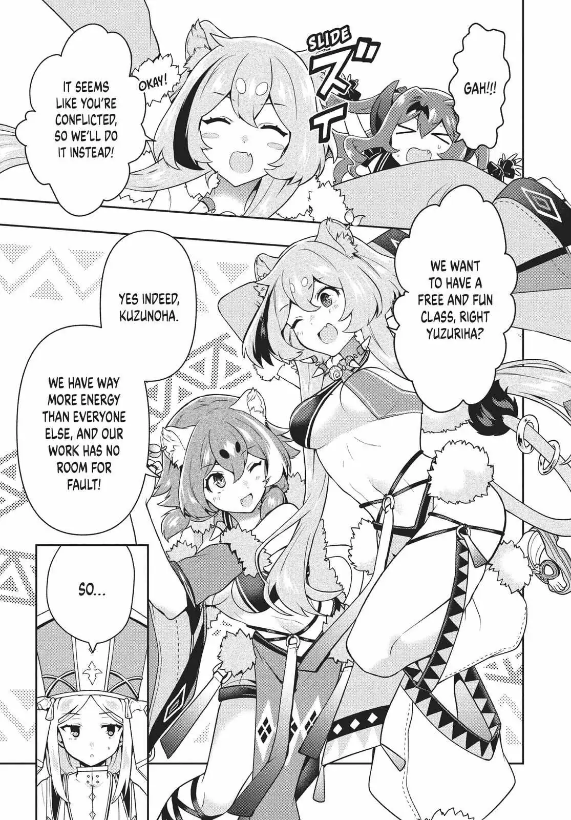 Roku-Hime Wa Kami Goei Ni Koi Wo Suru: Saikyou No Shugo Kishi, Tenseishite Mahou Gakuen Ni Iku Chapter 29 page 5 - 