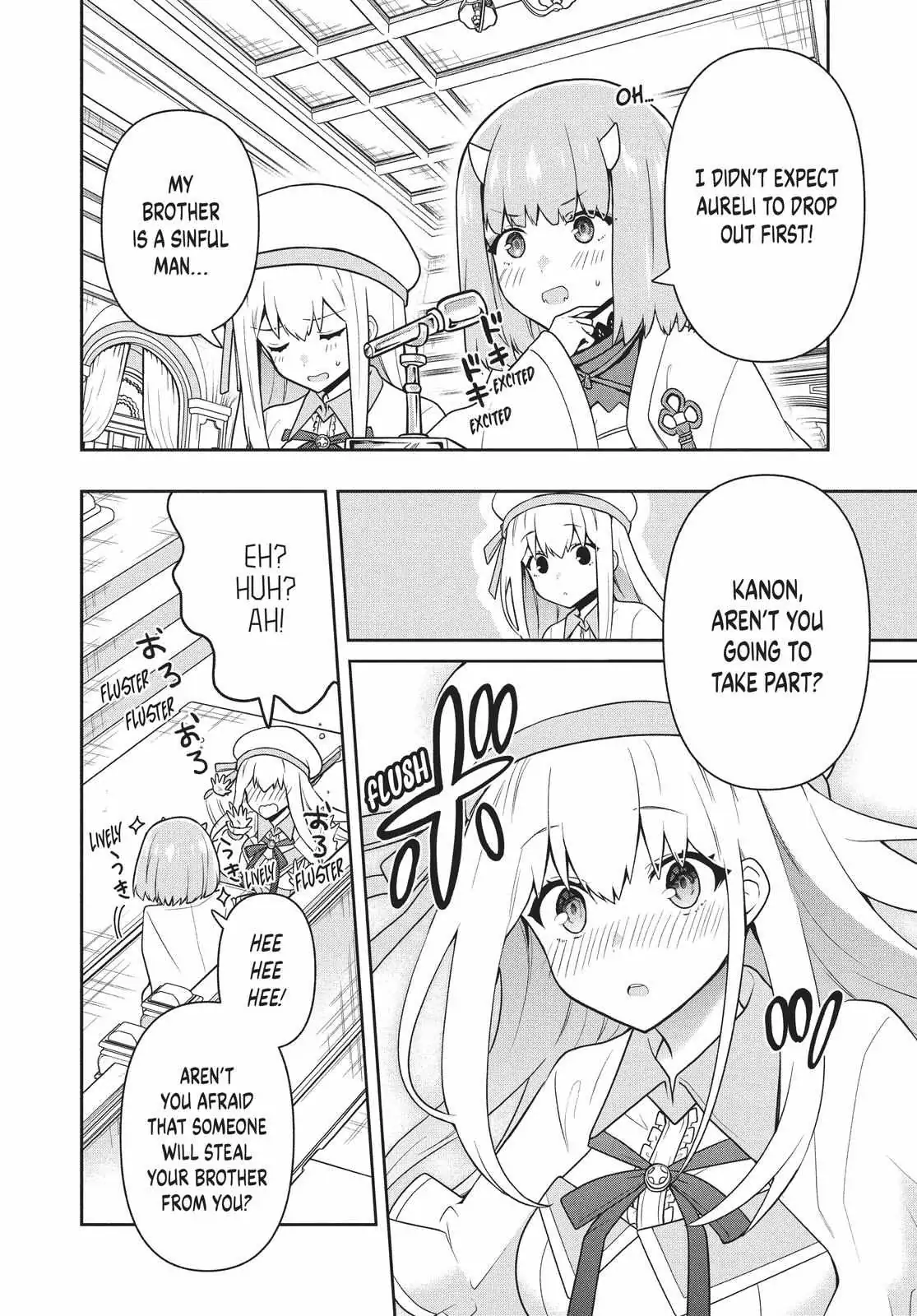 Roku-Hime Wa Kami Goei Ni Koi Wo Suru: Saikyou No Shugo Kishi, Tenseishite Mahou Gakuen Ni Iku Chapter 29 page 8 - 