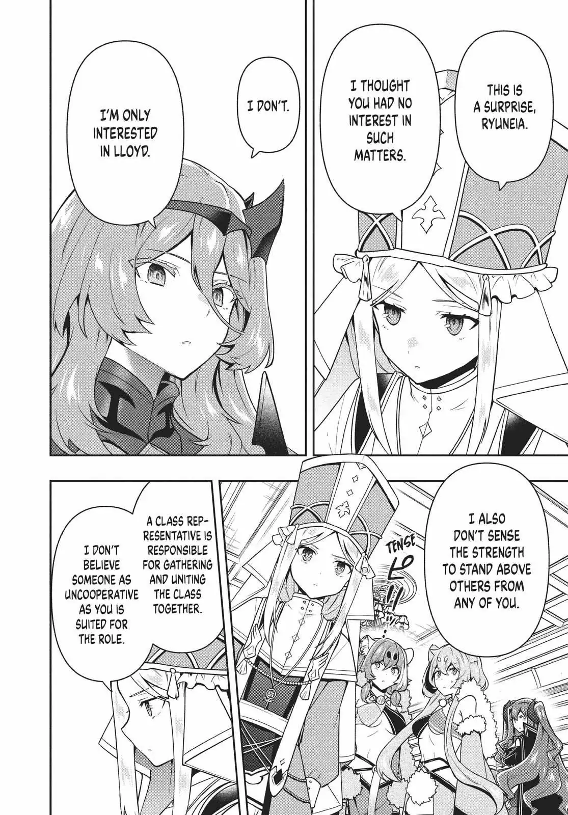 Roku-Hime Wa Kami Goei Ni Koi Wo Suru: Saikyou No Shugo Kishi, Tenseishite Mahou Gakuen Ni Iku Chapter 29 page 10 - 