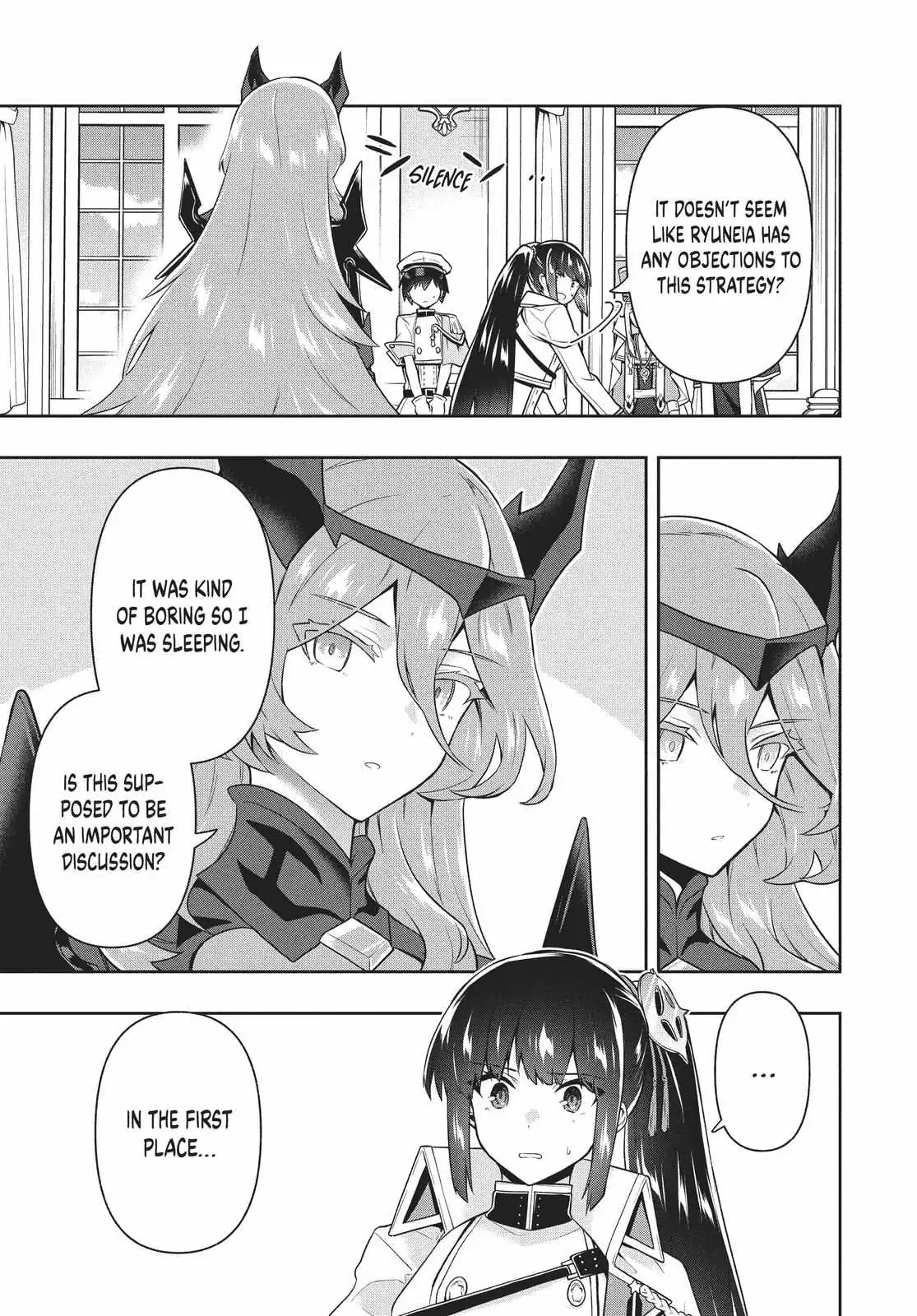 Roku-Hime Wa Kami Goei Ni Koi Wo Suru: Saikyou No Shugo Kishi, Tenseishite Mahou Gakuen Ni Iku Chapter 30 page 13 - 