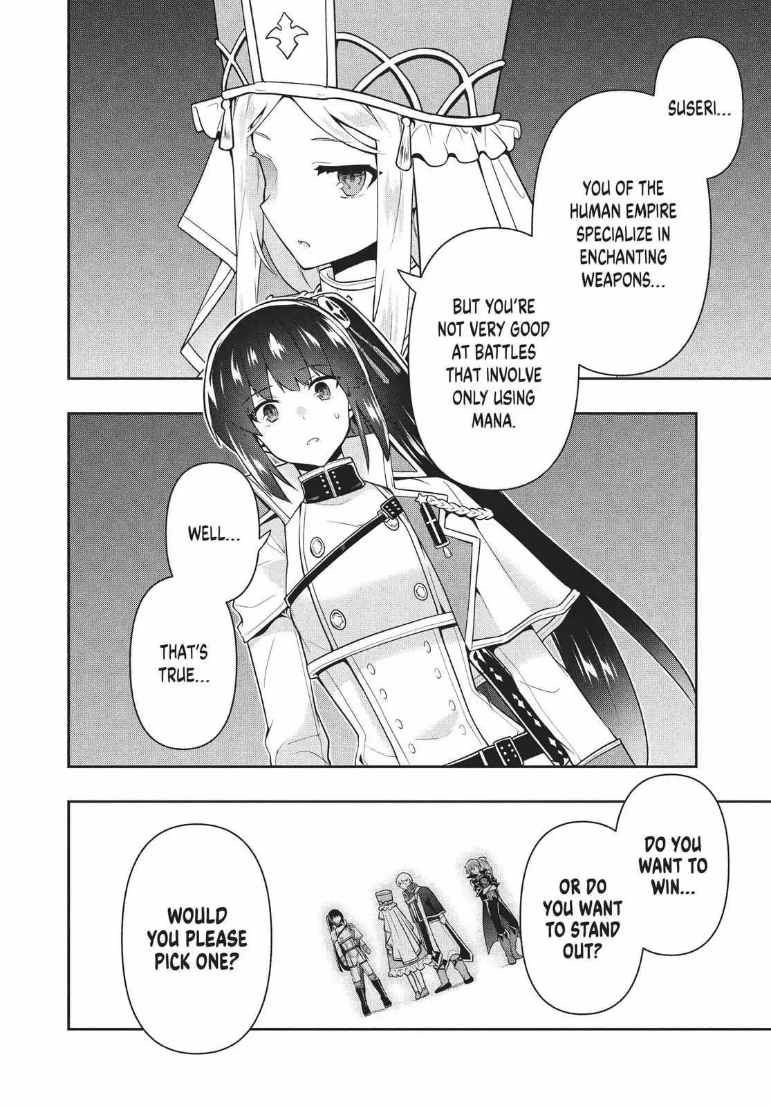 Roku-Hime Wa Kami Goei Ni Koi Wo Suru: Saikyou No Shugo Kishi, Tenseishite Mahou Gakuen Ni Iku Chapter 30 page 14 - 