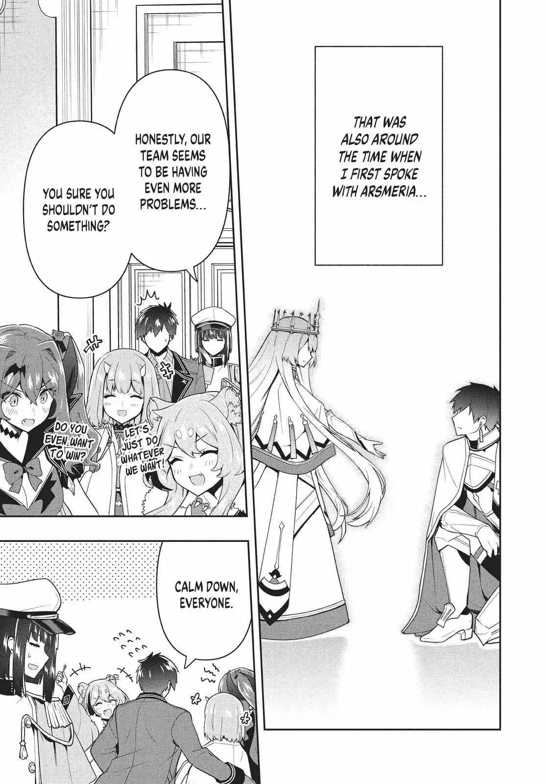 Roku-Hime Wa Kami Goei Ni Koi Wo Suru: Saikyou No Shugo Kishi, Tenseishite Mahou Gakuen Ni Iku Chapter 30 page 19 - 