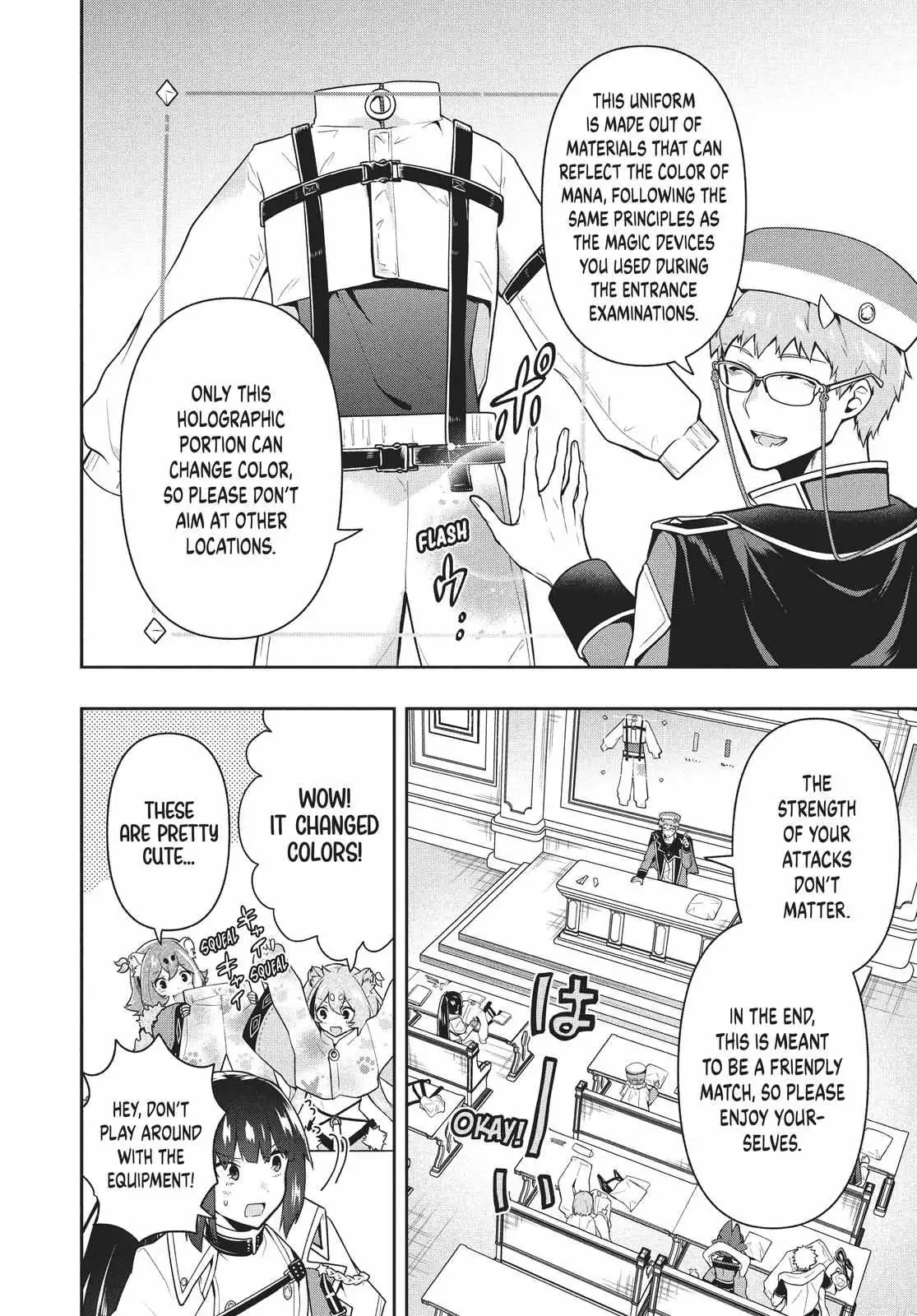 Roku-Hime Wa Kami Goei Ni Koi Wo Suru: Saikyou No Shugo Kishi, Tenseishite Mahou Gakuen Ni Iku Chapter 30 page 6 - 