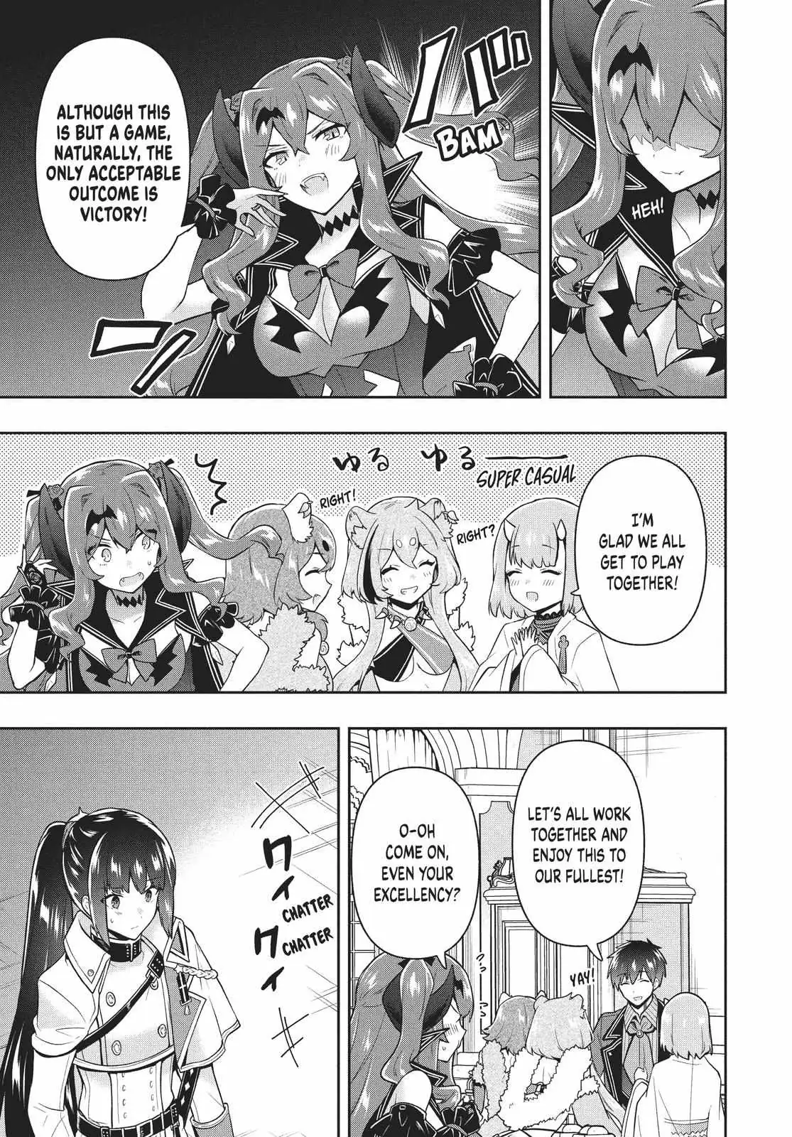 Roku-Hime Wa Kami Goei Ni Koi Wo Suru: Saikyou No Shugo Kishi, Tenseishite Mahou Gakuen Ni Iku Chapter 30 page 9 - 