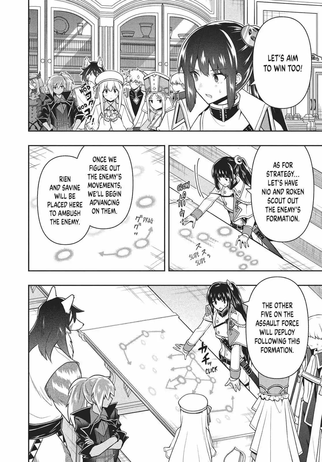 Roku-Hime Wa Kami Goei Ni Koi Wo Suru: Saikyou No Shugo Kishi, Tenseishite Mahou Gakuen Ni Iku Chapter 30 page 10 - 
