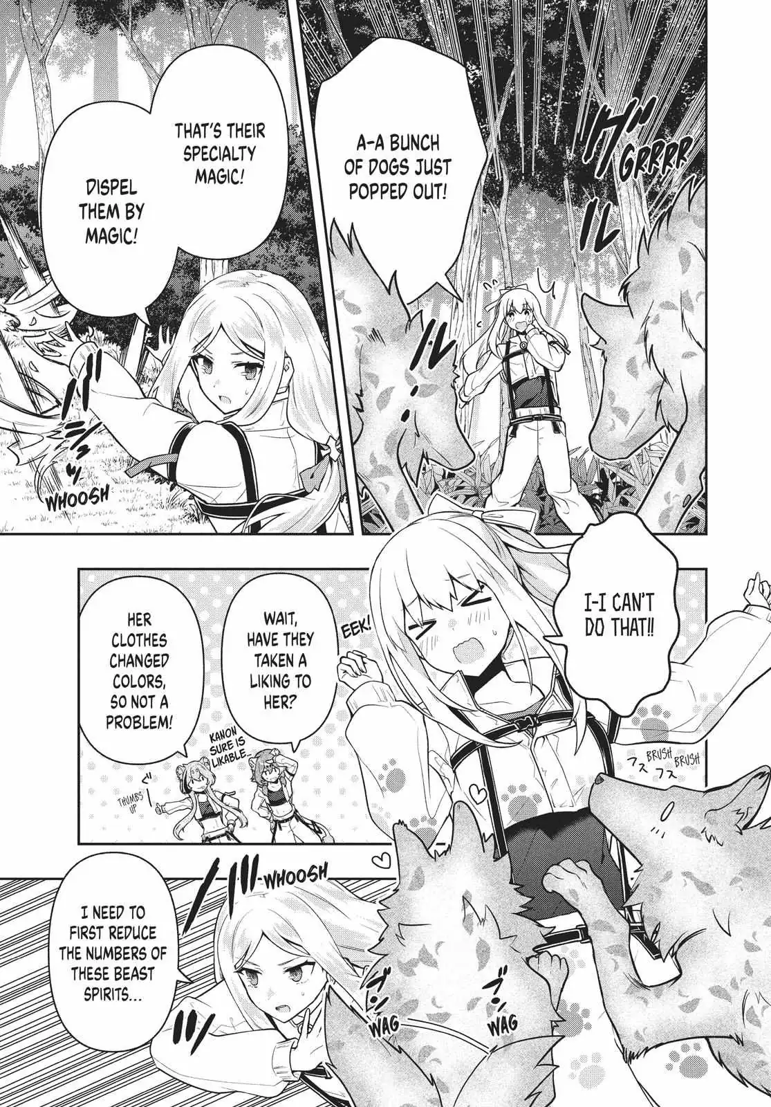 Roku-Hime Wa Kami Goei Ni Koi Wo Suru: Saikyou No Shugo Kishi, Tenseishite Mahou Gakuen Ni Iku Chapter 31 page 7 - 