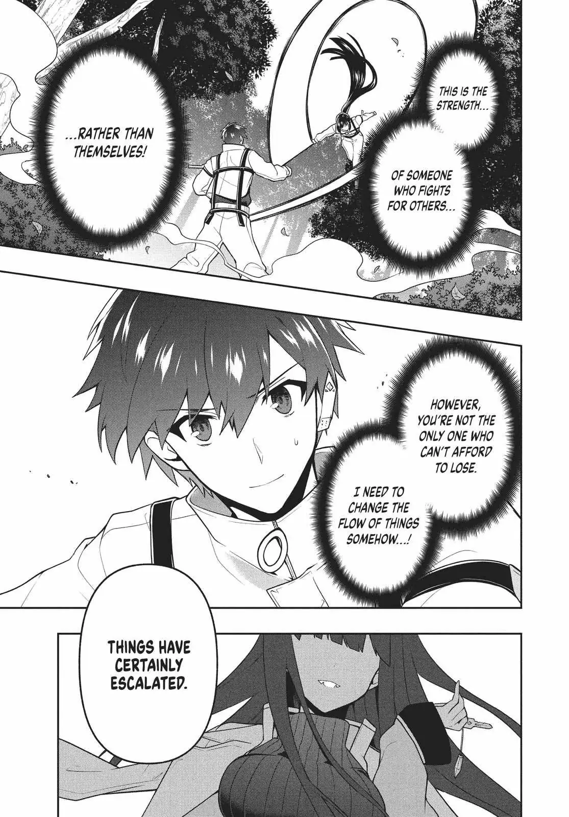 Roku-Hime Wa Kami Goei Ni Koi Wo Suru: Saikyou No Shugo Kishi, Tenseishite Mahou Gakuen Ni Iku Chapter 32 page 11 - 