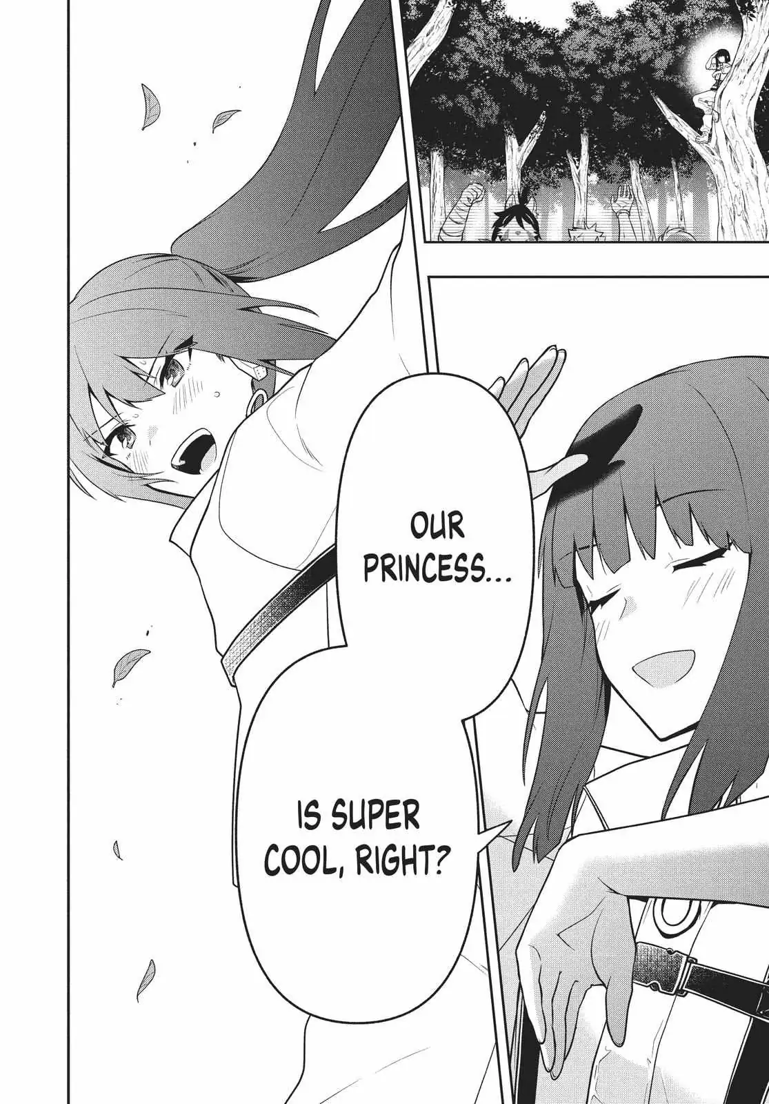Roku-Hime Wa Kami Goei Ni Koi Wo Suru: Saikyou No Shugo Kishi, Tenseishite Mahou Gakuen Ni Iku Chapter 32 page 10 - 