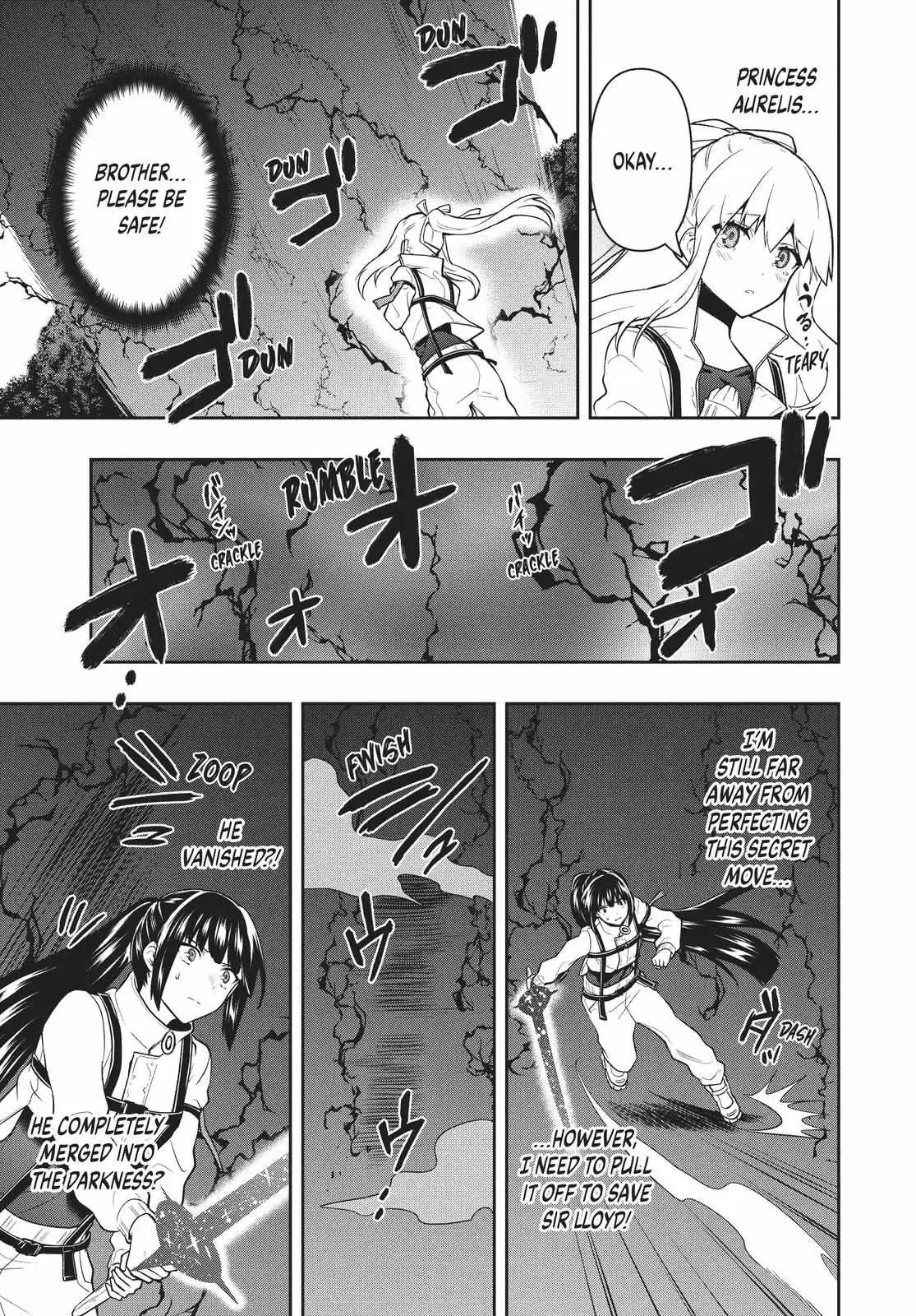 Roku-Hime Wa Kami Goei Ni Koi Wo Suru: Saikyou No Shugo Kishi, Tenseishite Mahou Gakuen Ni Iku Chapter 33 page 22 - 