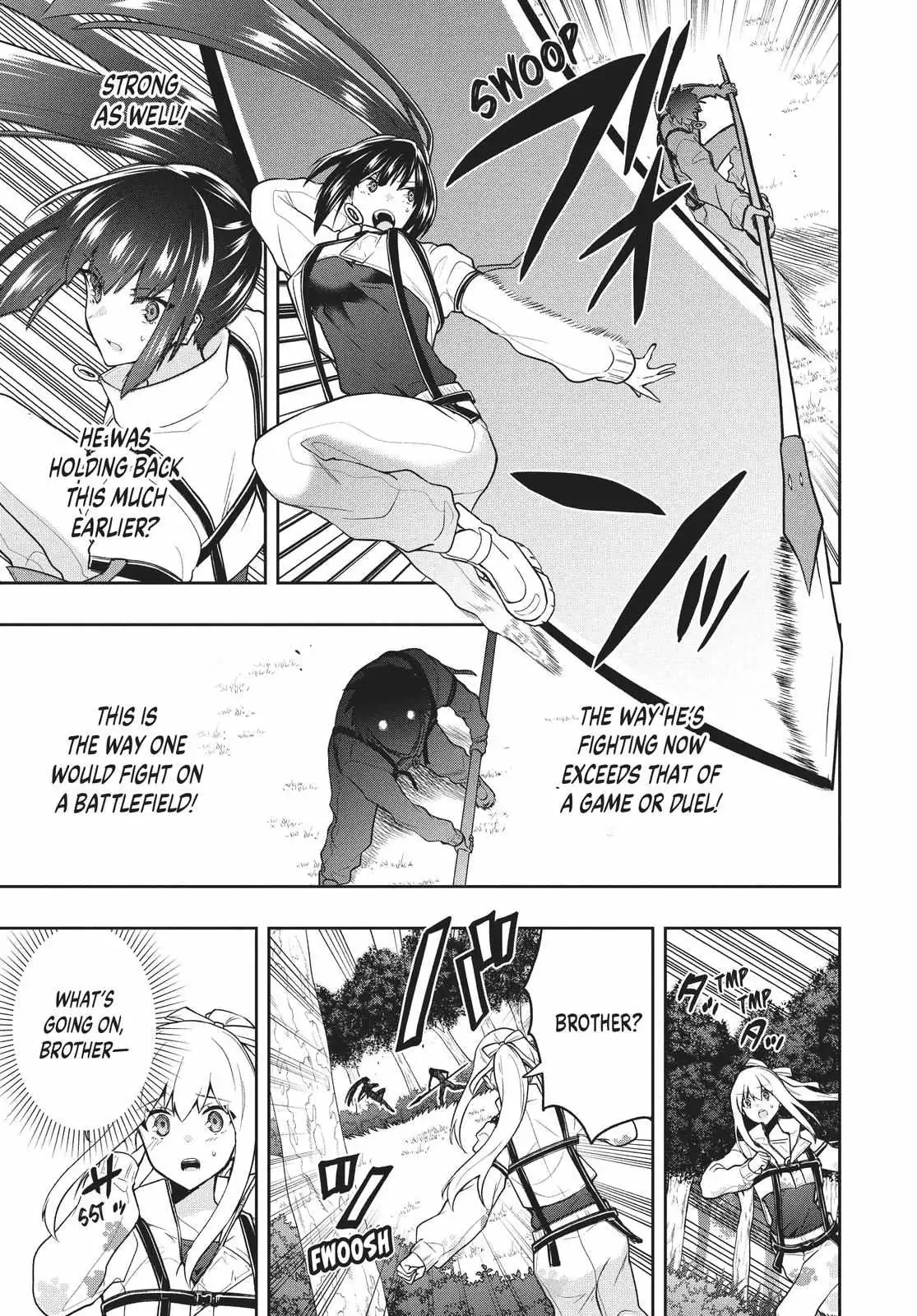 Roku-Hime Wa Kami Goei Ni Koi Wo Suru: Saikyou No Shugo Kishi, Tenseishite Mahou Gakuen Ni Iku Chapter 33 page 6 - 