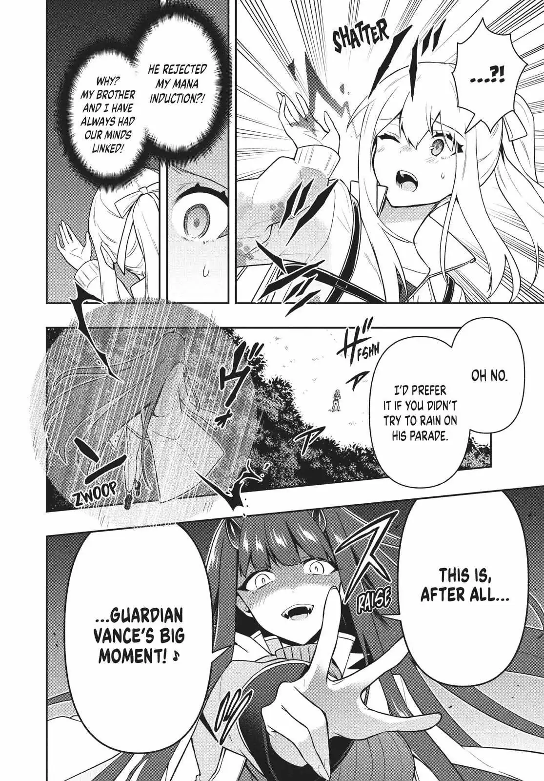 Roku-Hime Wa Kami Goei Ni Koi Wo Suru: Saikyou No Shugo Kishi, Tenseishite Mahou Gakuen Ni Iku Chapter 33 page 7 - 