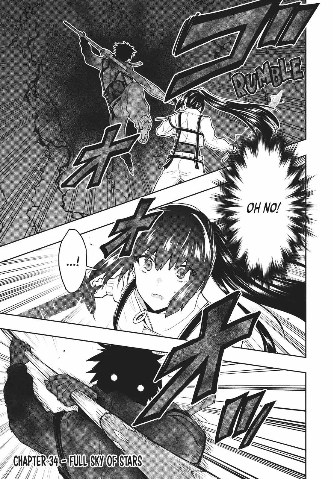 Roku-Hime Wa Kami Goei Ni Koi Wo Suru: Saikyou No Shugo Kishi, Tenseishite Mahou Gakuen Ni Iku Chapter 34 page 1 - 
