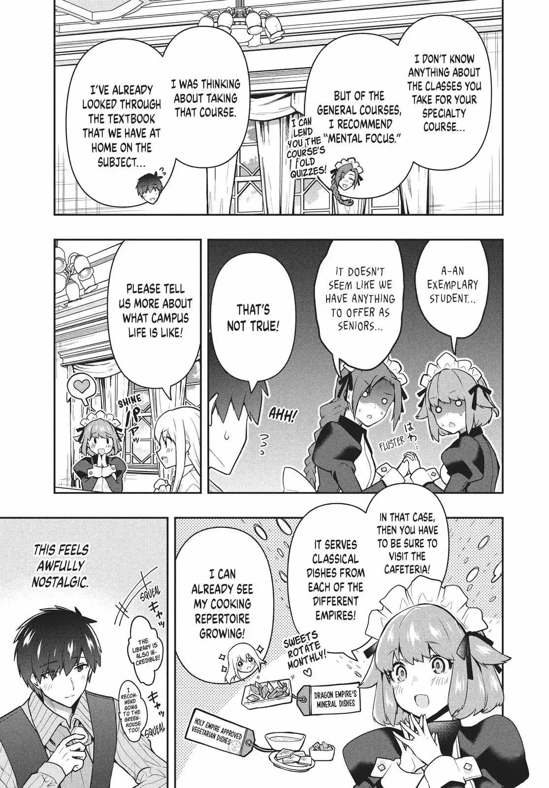 Roku-Hime Wa Kami Goei Ni Koi Wo Suru: Saikyou No Shugo Kishi, Tenseishite Mahou Gakuen Ni Iku Chapter 35 page 11 - 