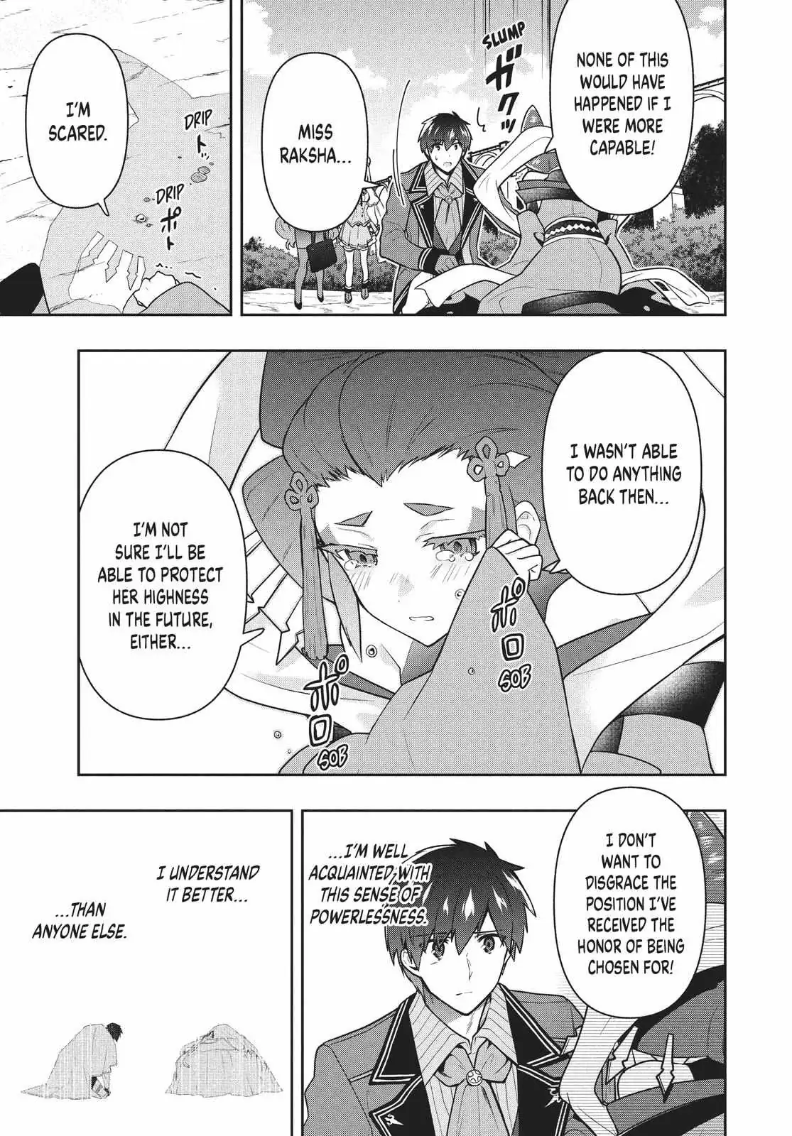 Roku-Hime Wa Kami Goei Ni Koi Wo Suru: Saikyou No Shugo Kishi, Tenseishite Mahou Gakuen Ni Iku Chapter 35 page 15 - 